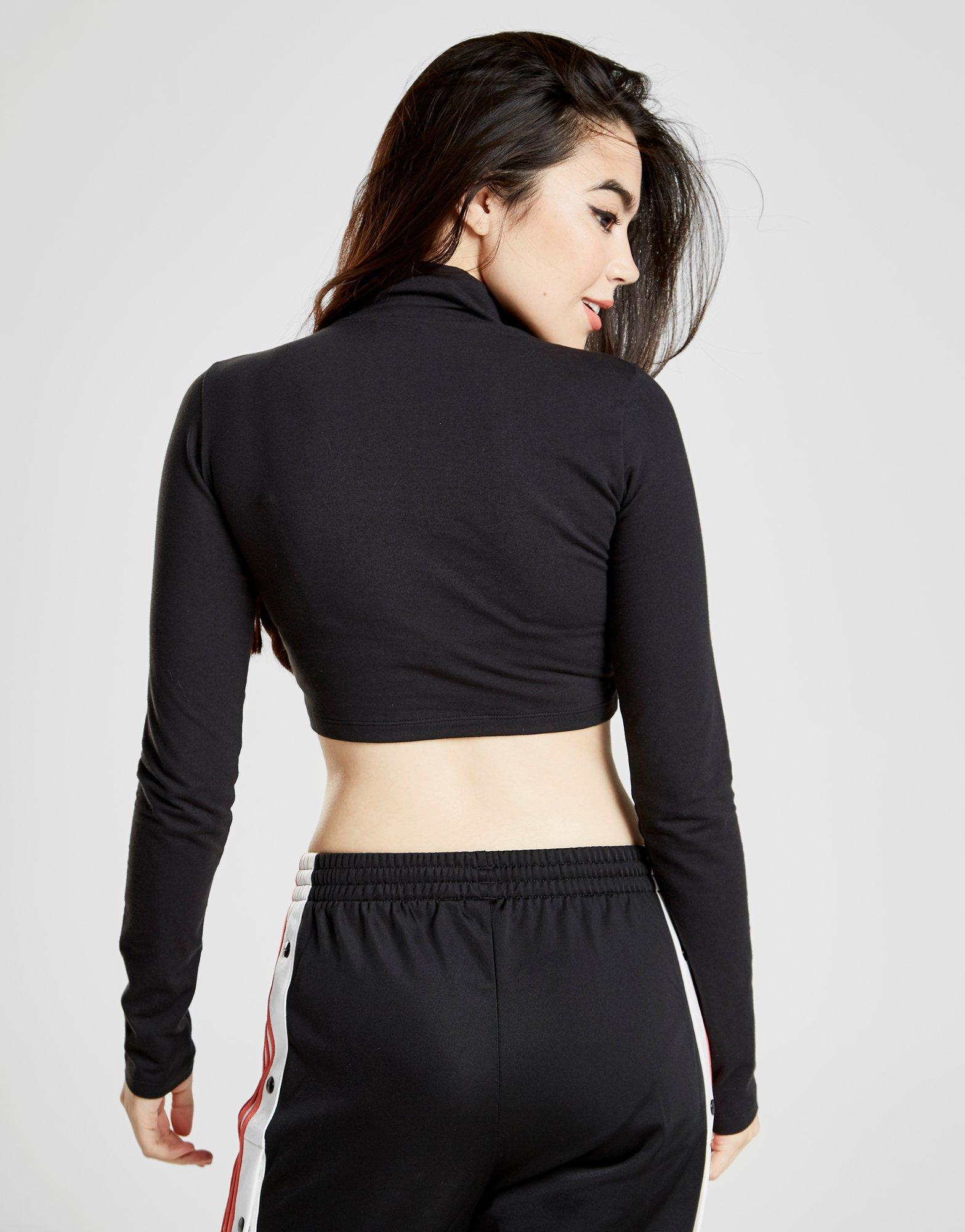 adidas styling complements crop top