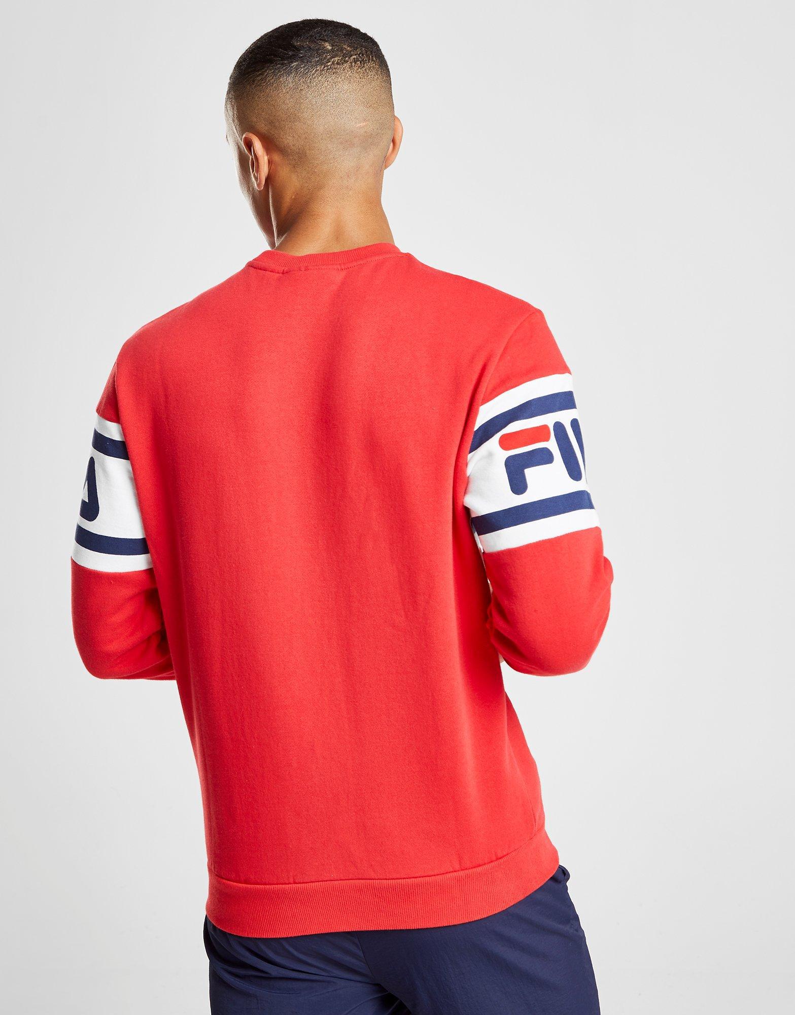 fila barclay crew sweatshirt
