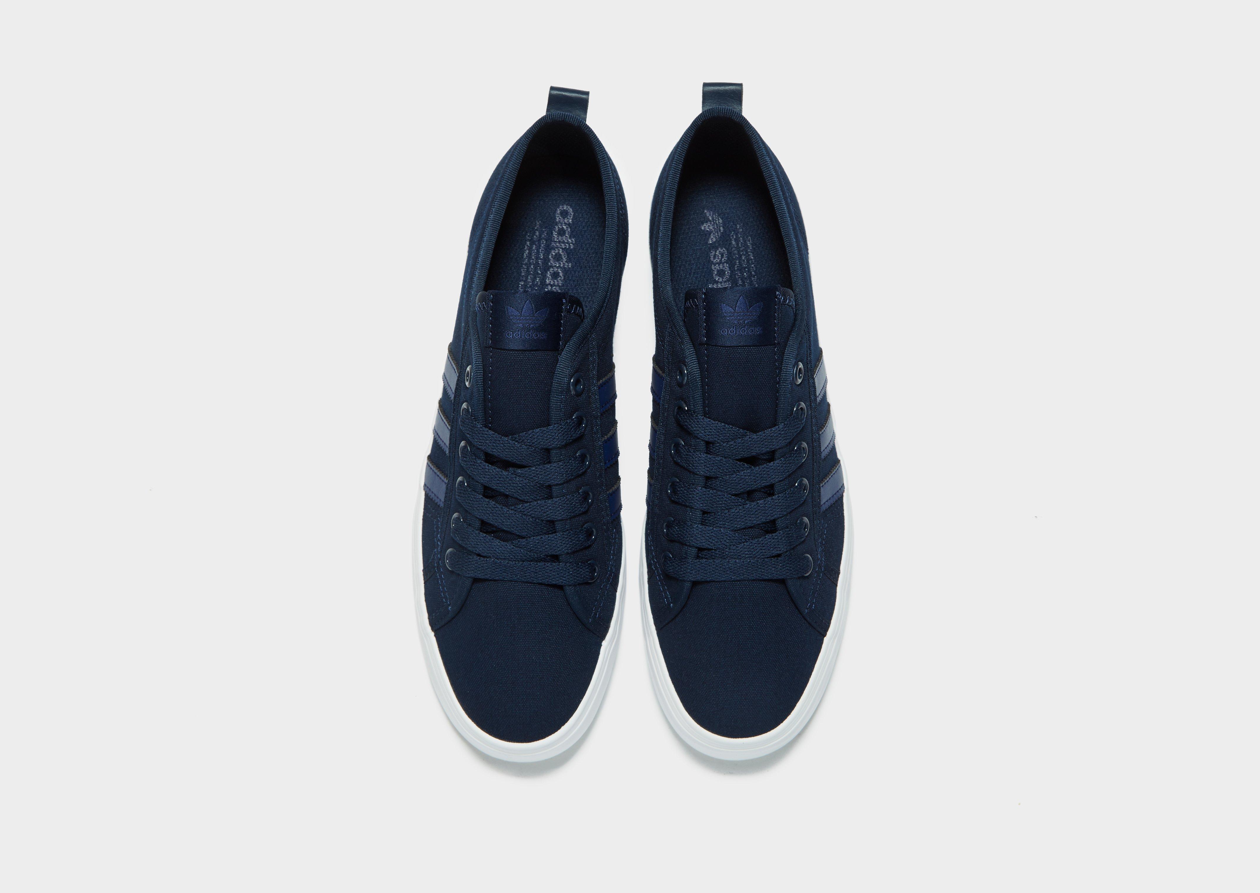 adidas Originals Canvas Nizza Lo in Navy (Blue) for Men - Lyst