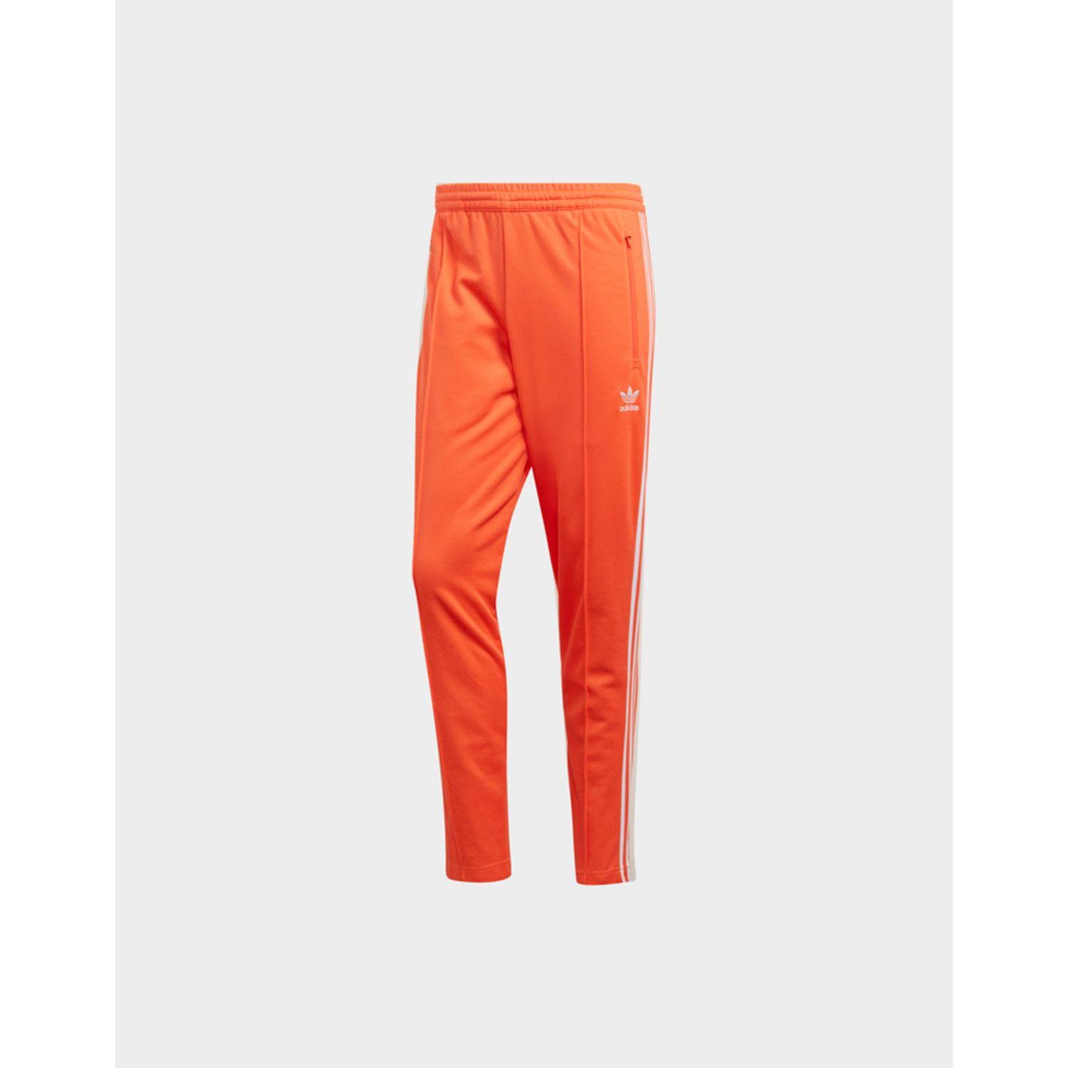 adidas Bb Track Pants in Orange - Lyst