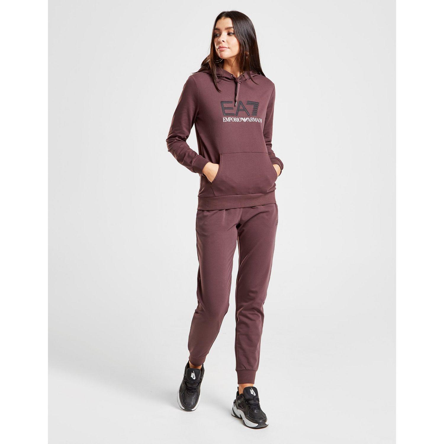 emporio armani ea7 overhead hooded tracksuit