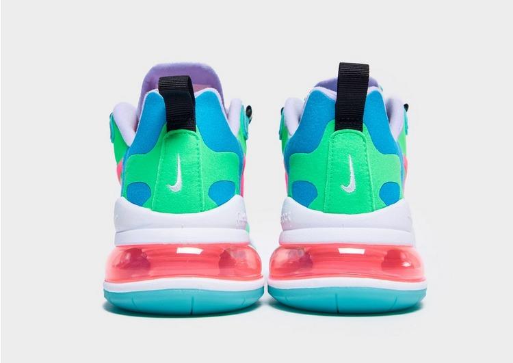 Nike Rubber Air Max 270 React In Green Blue Pink Blue Lyst