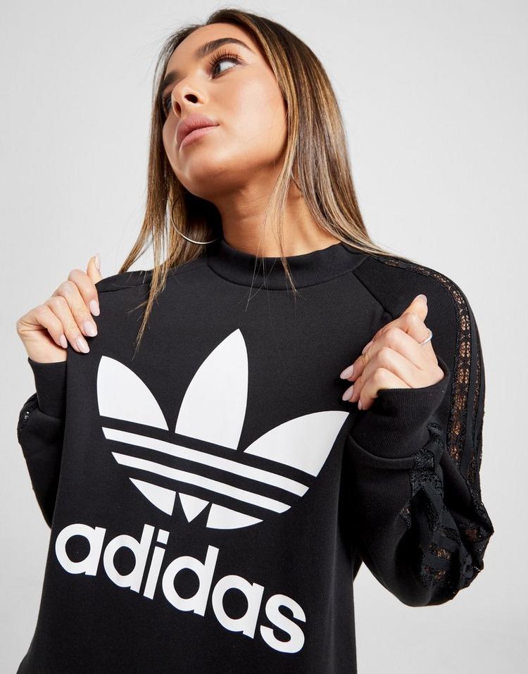 Bellista trefoil lace sweatshirt sale