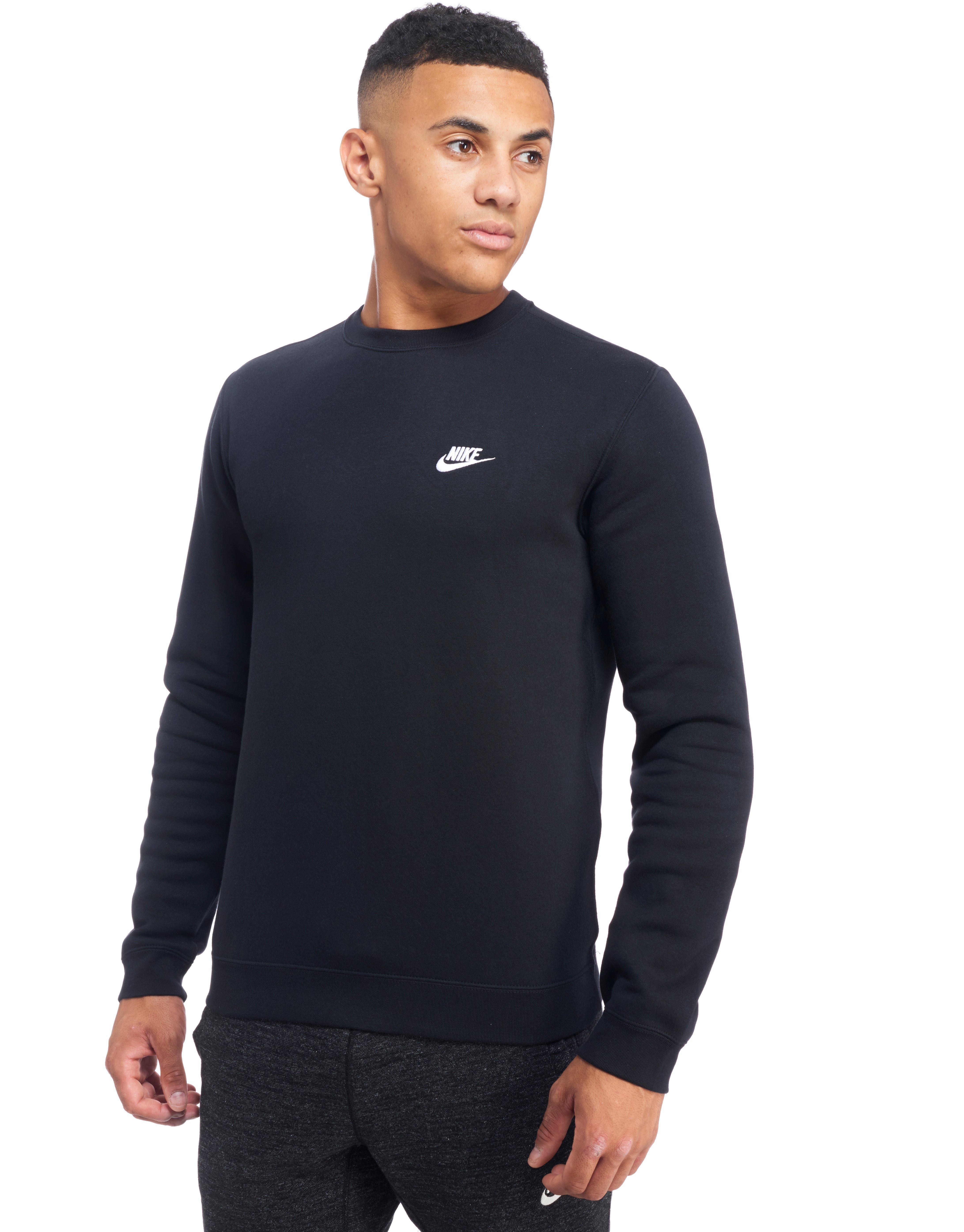 Nike Foundation Crew Sweatshirt in Black for Men | Lyst