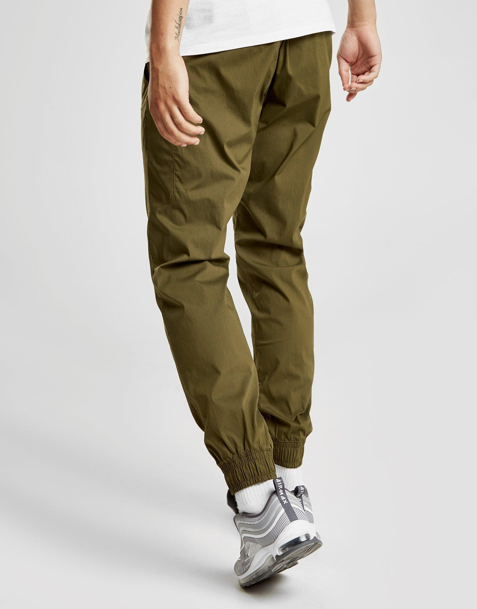 Nike Cotton Twill Cuffed Track Pants in 