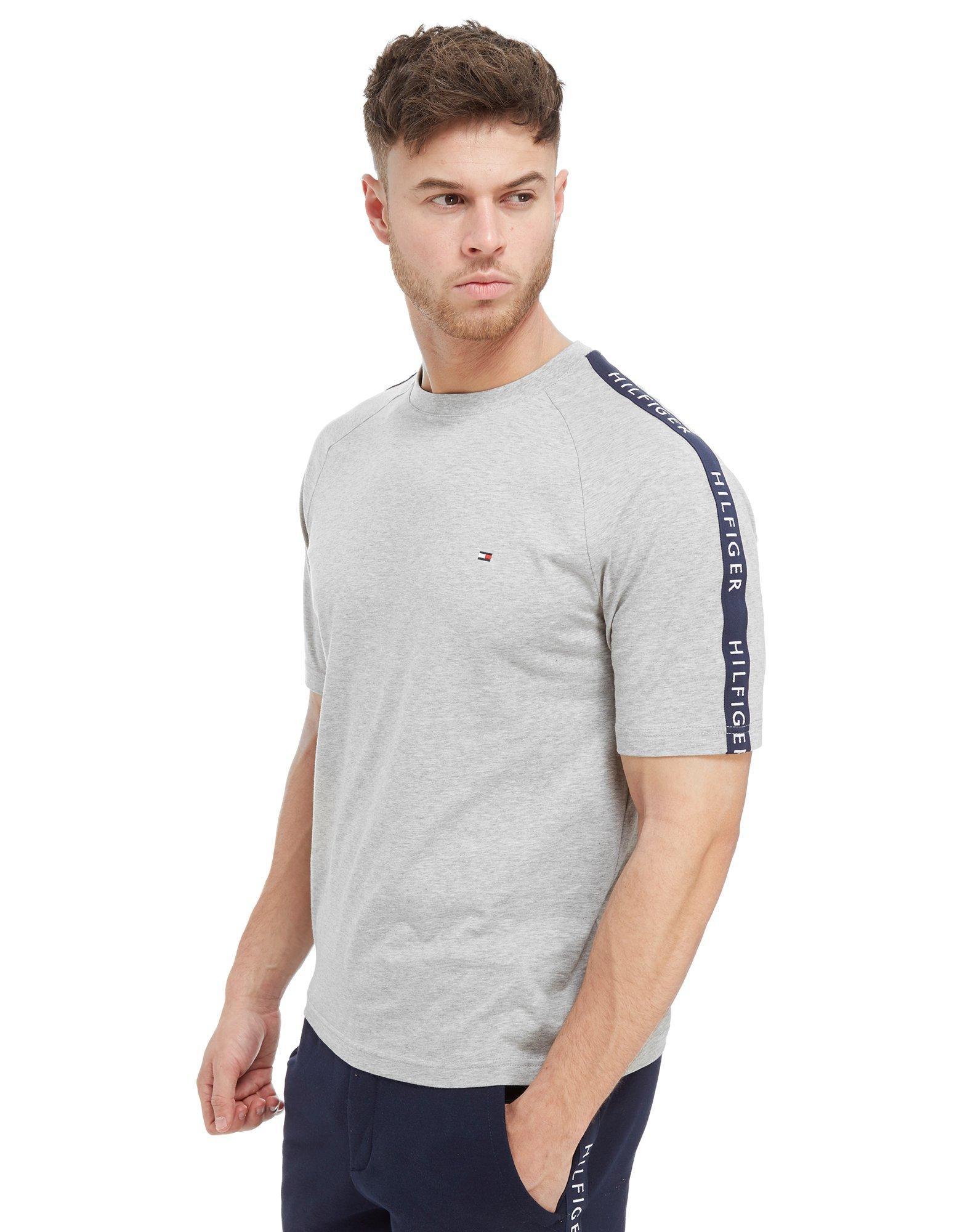 tommy hilfiger logo tape t shirt