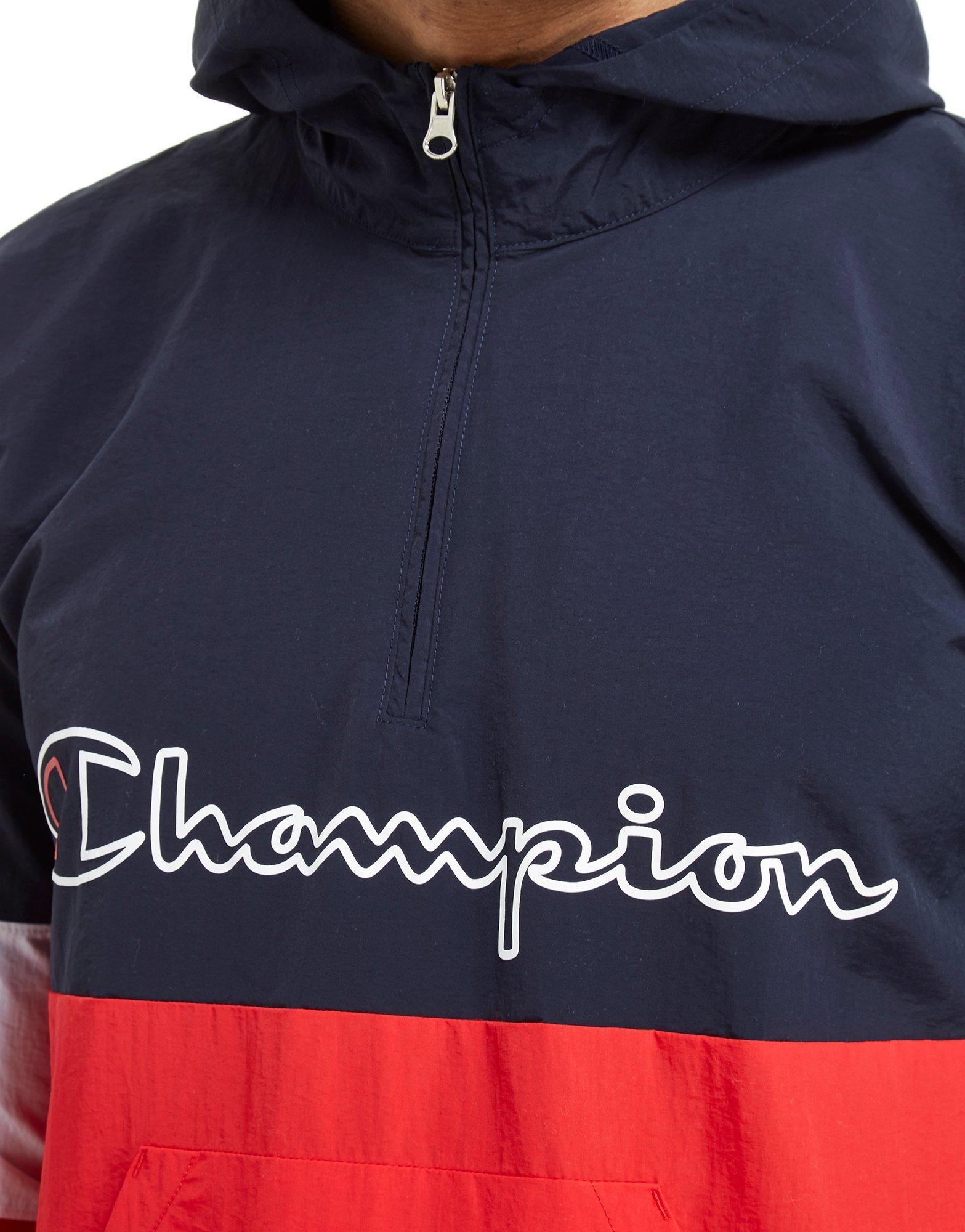 champion quarter zip jacket