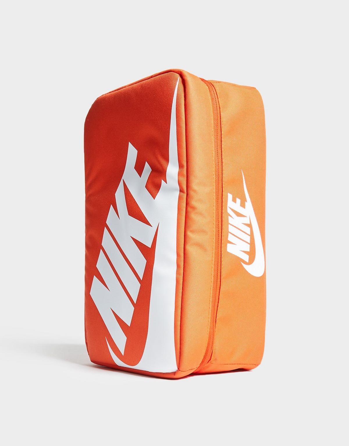 nike orange shoe bag