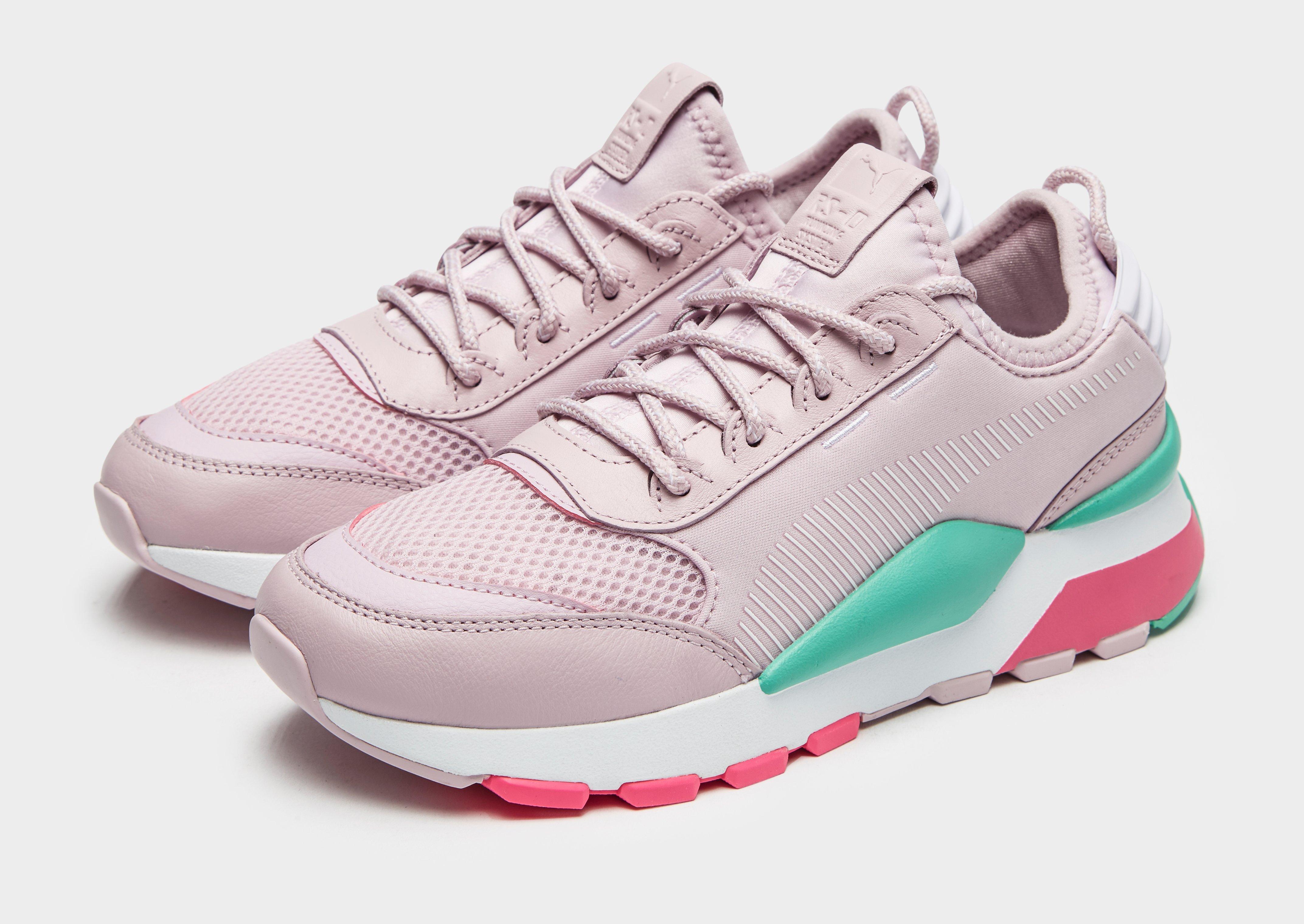 puma pink green