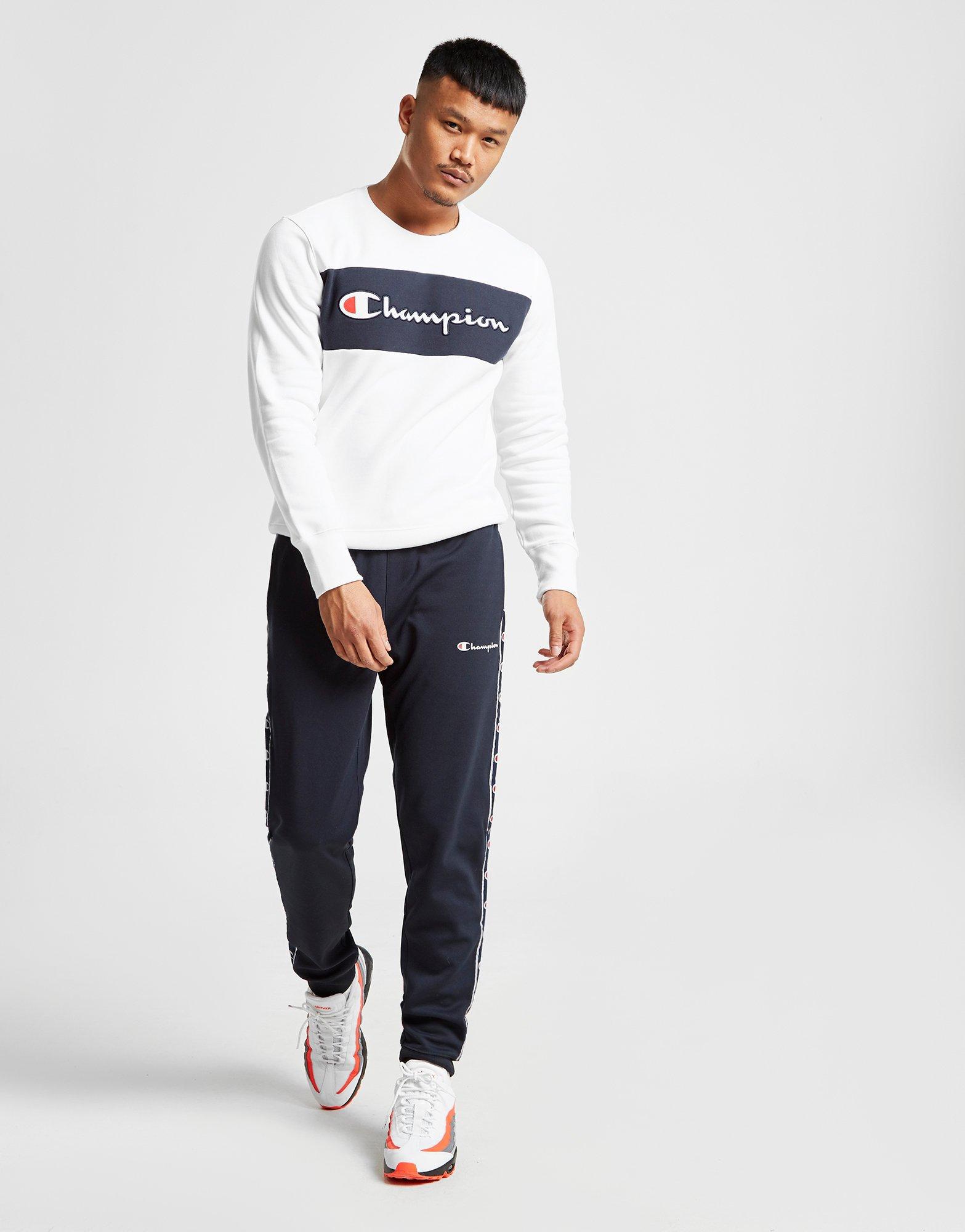 champion panel sweatshirt