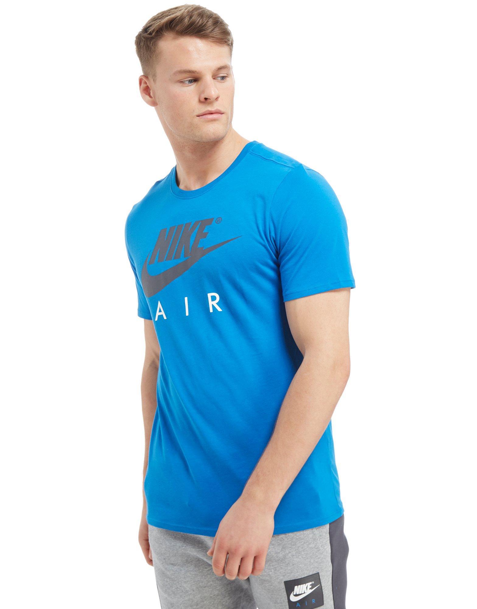 nike air blue t shirt