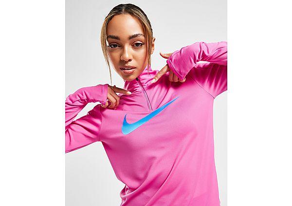 Nike Running Swoosh 1/4 Zip Dri-FIT Top in Pink | Lyst DE