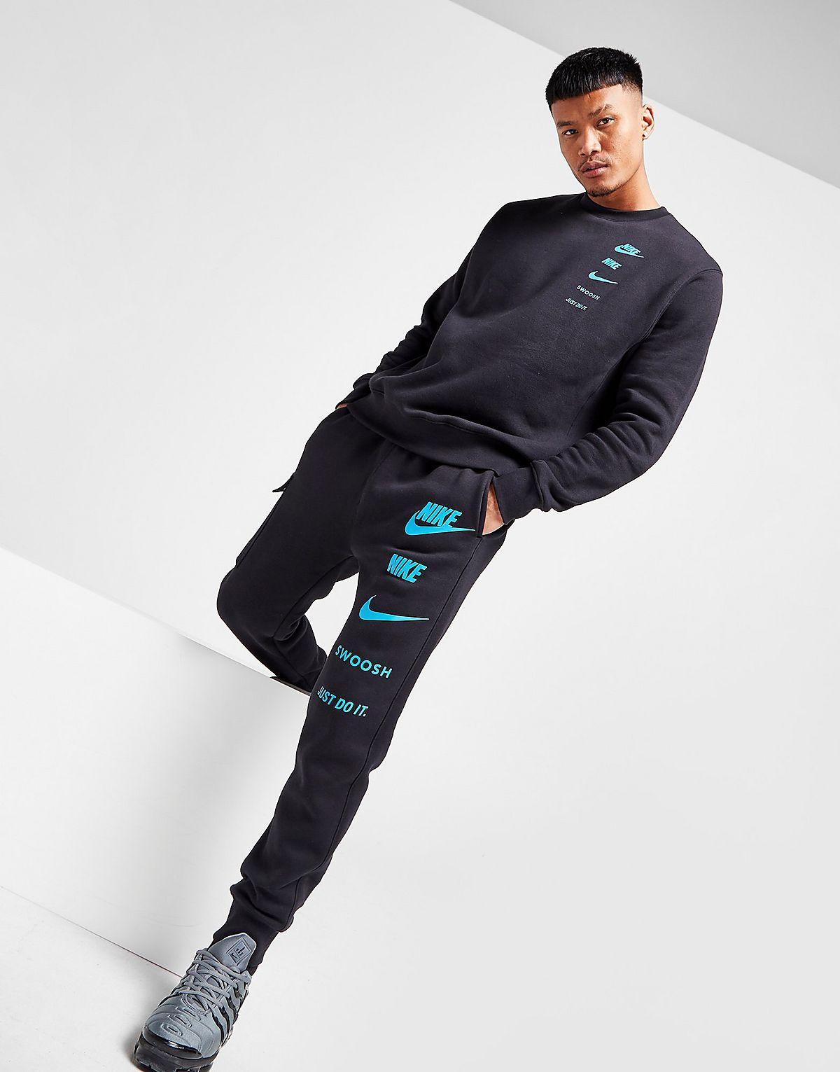 Nike Multi Logo Cargo Joggers in Blue for Men Lyst UK
