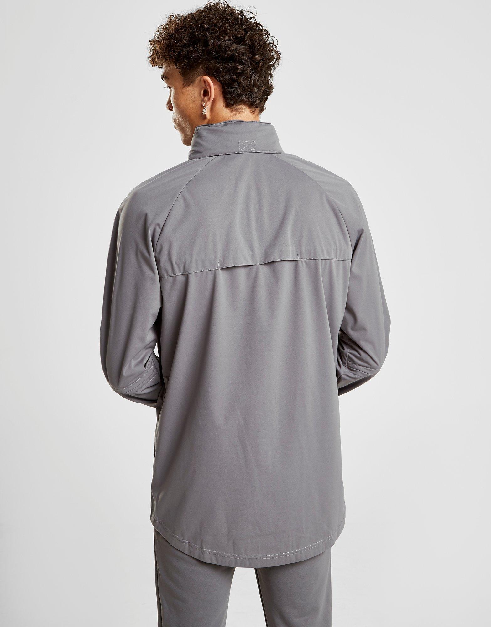 New Balance Synthetic Liverpool Fc Rain Jacket in Grey (Gray) for Men