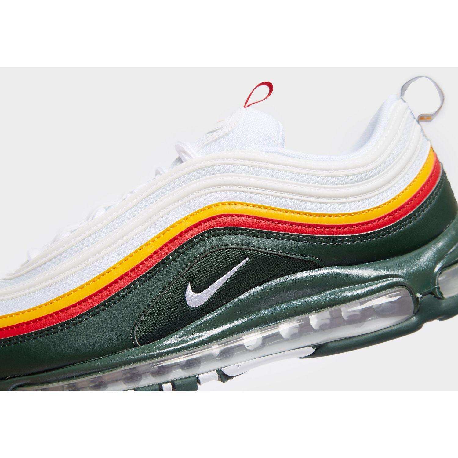 air max 97 green red yellow white