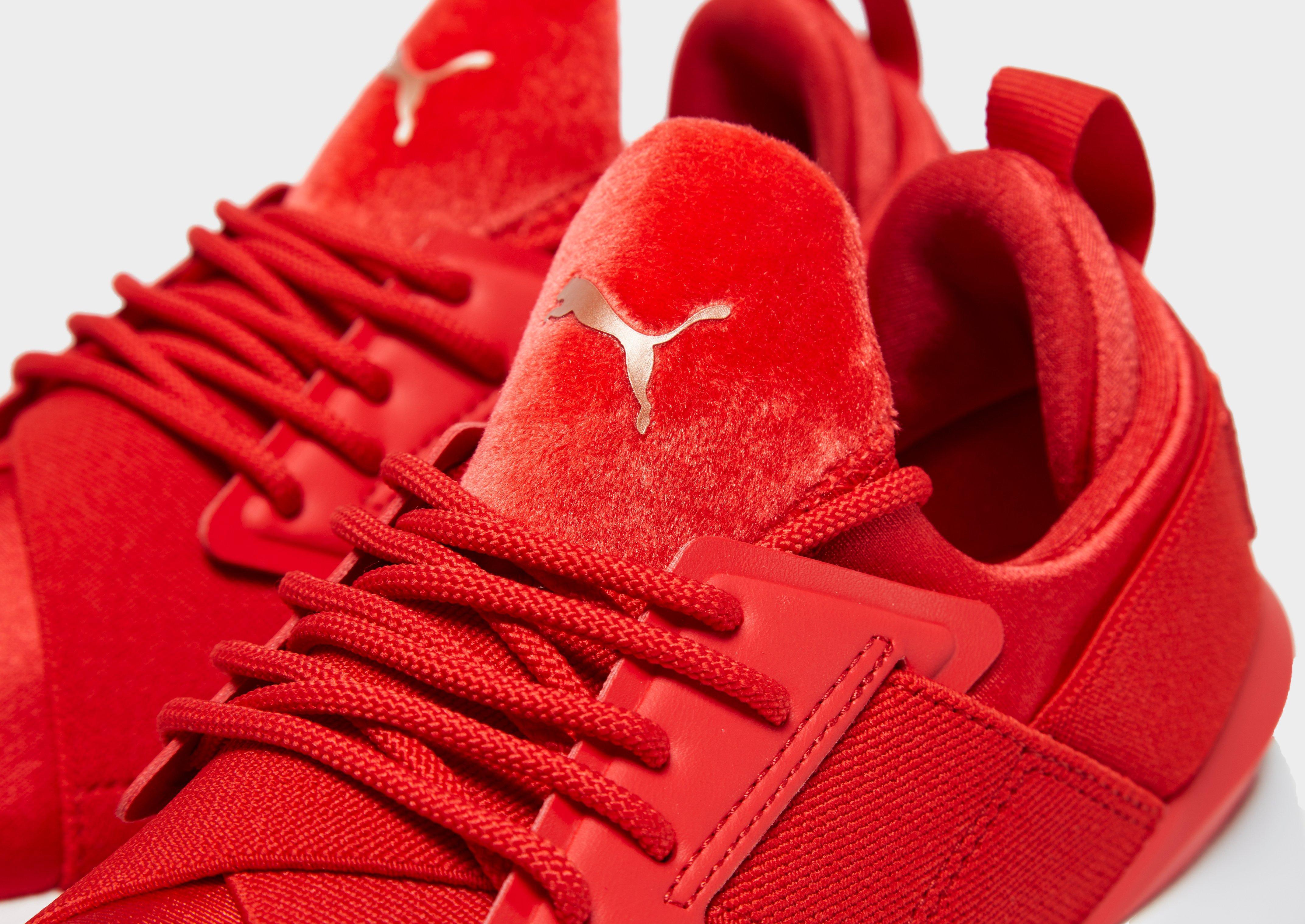 puma muse satin red