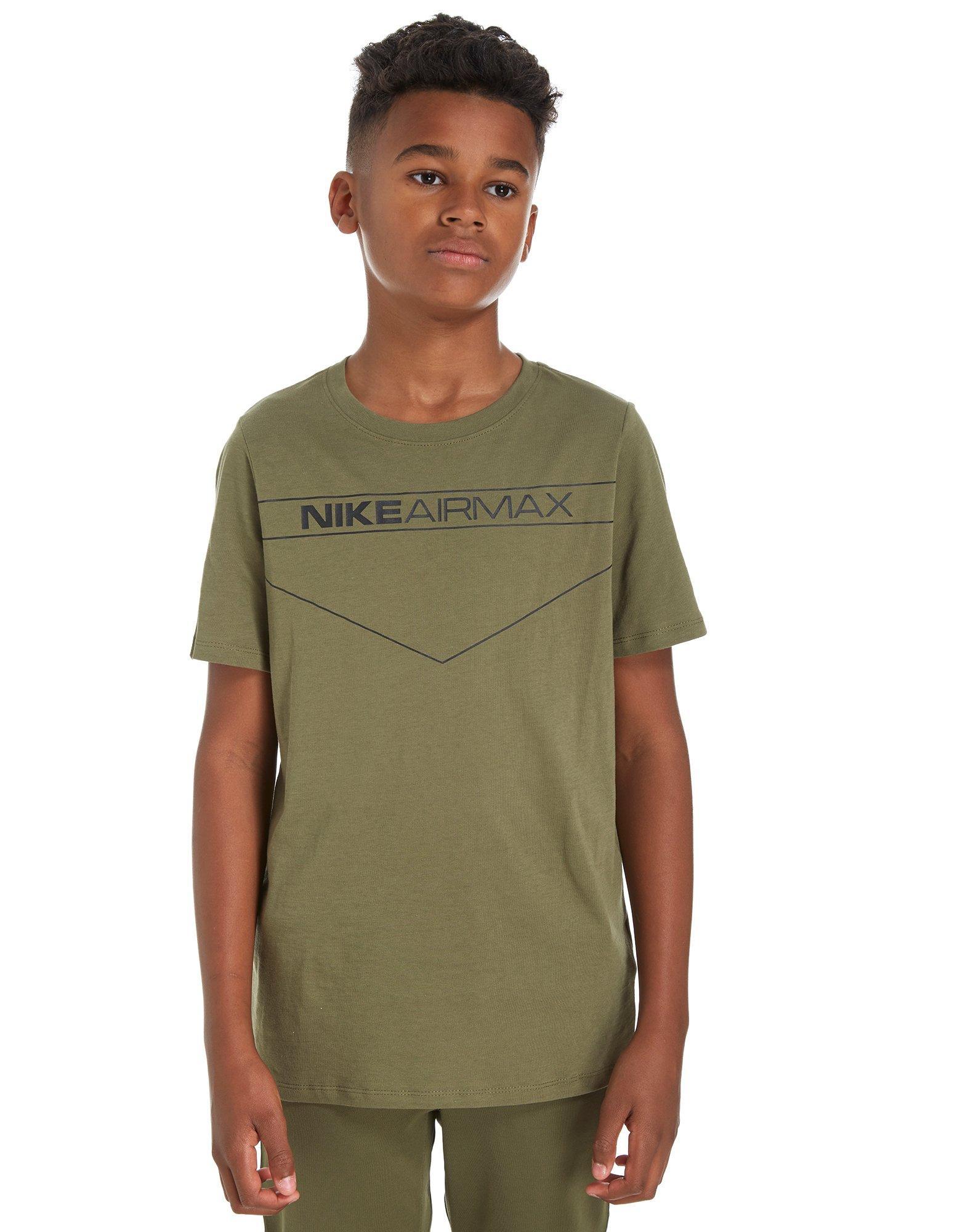 nike air max t shirt junior