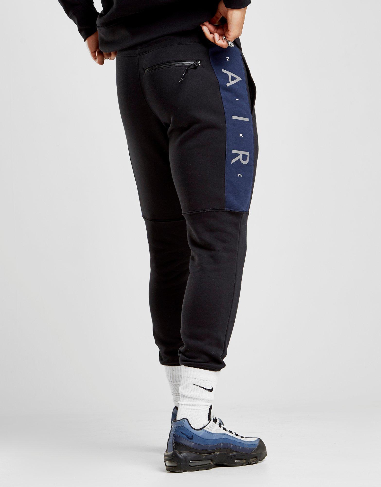 nike air joggers in navy