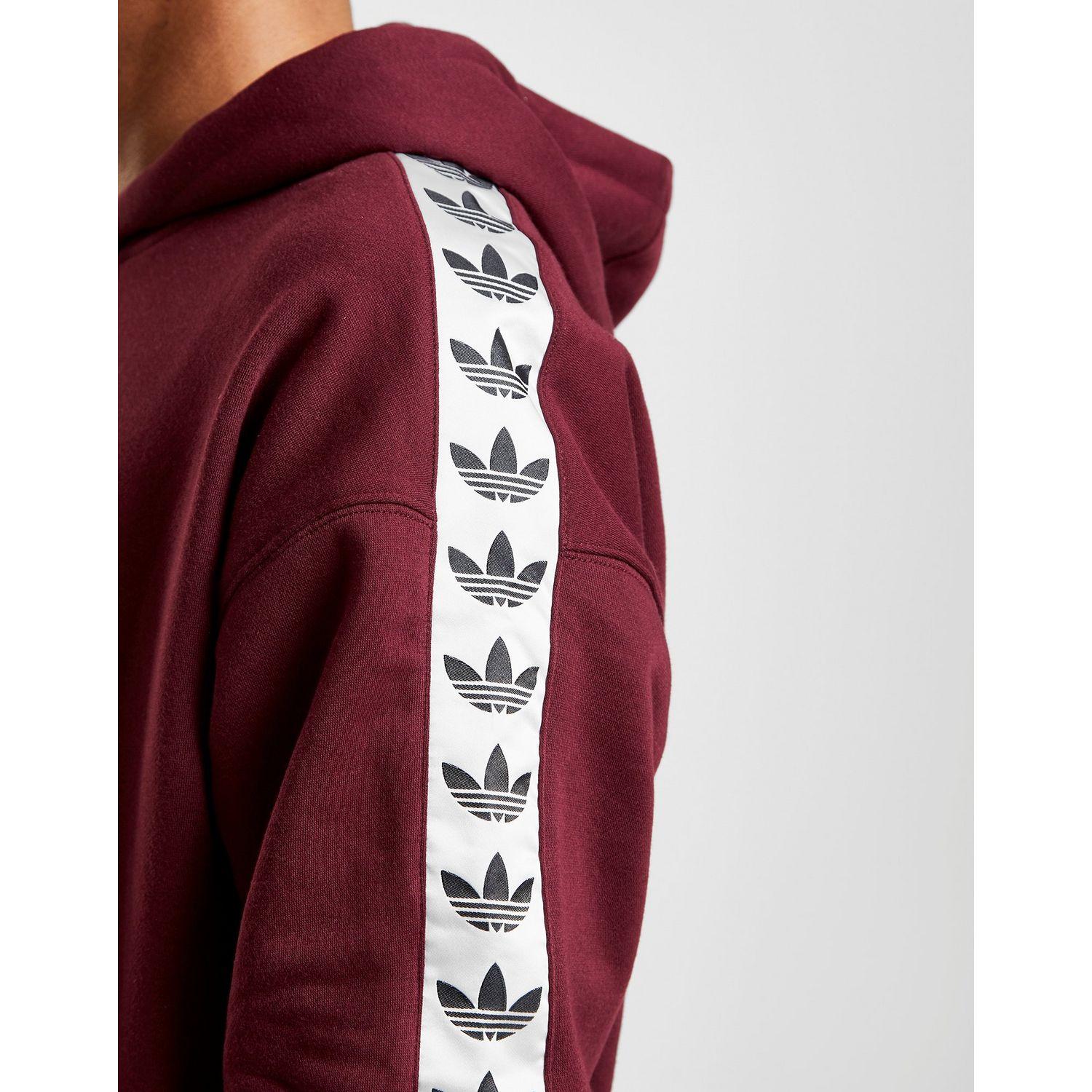 adidas originals tape overhead hoodie heren