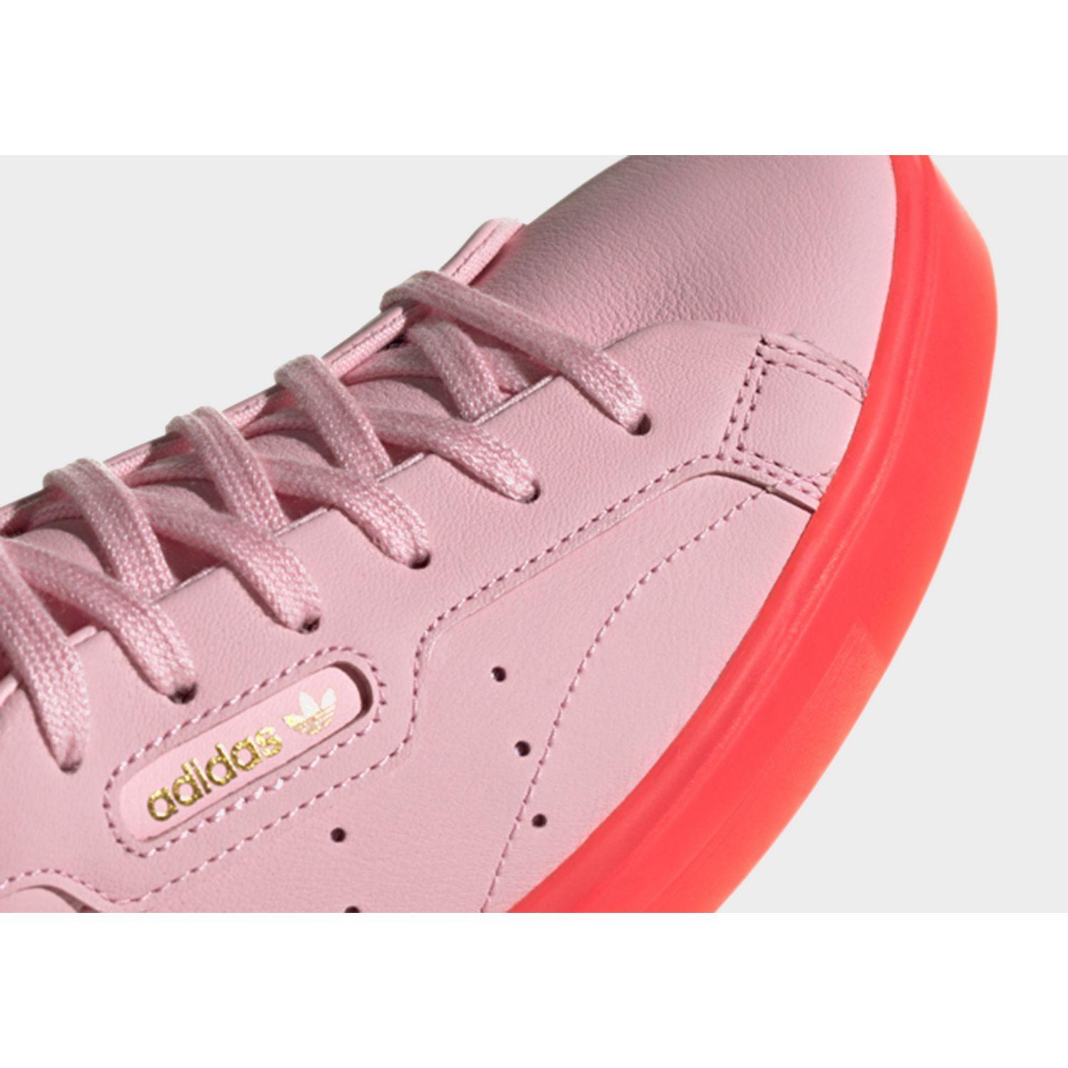 adidas sleek pink sole