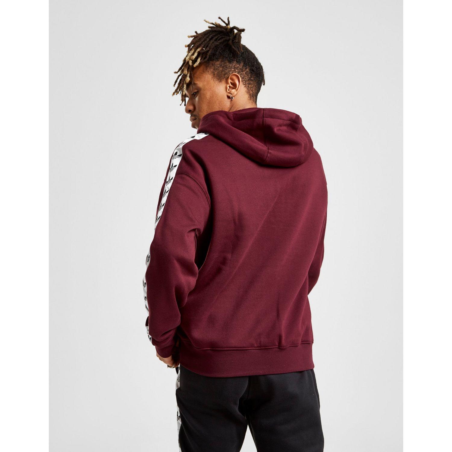 adidas originals tape overhead hoodie
