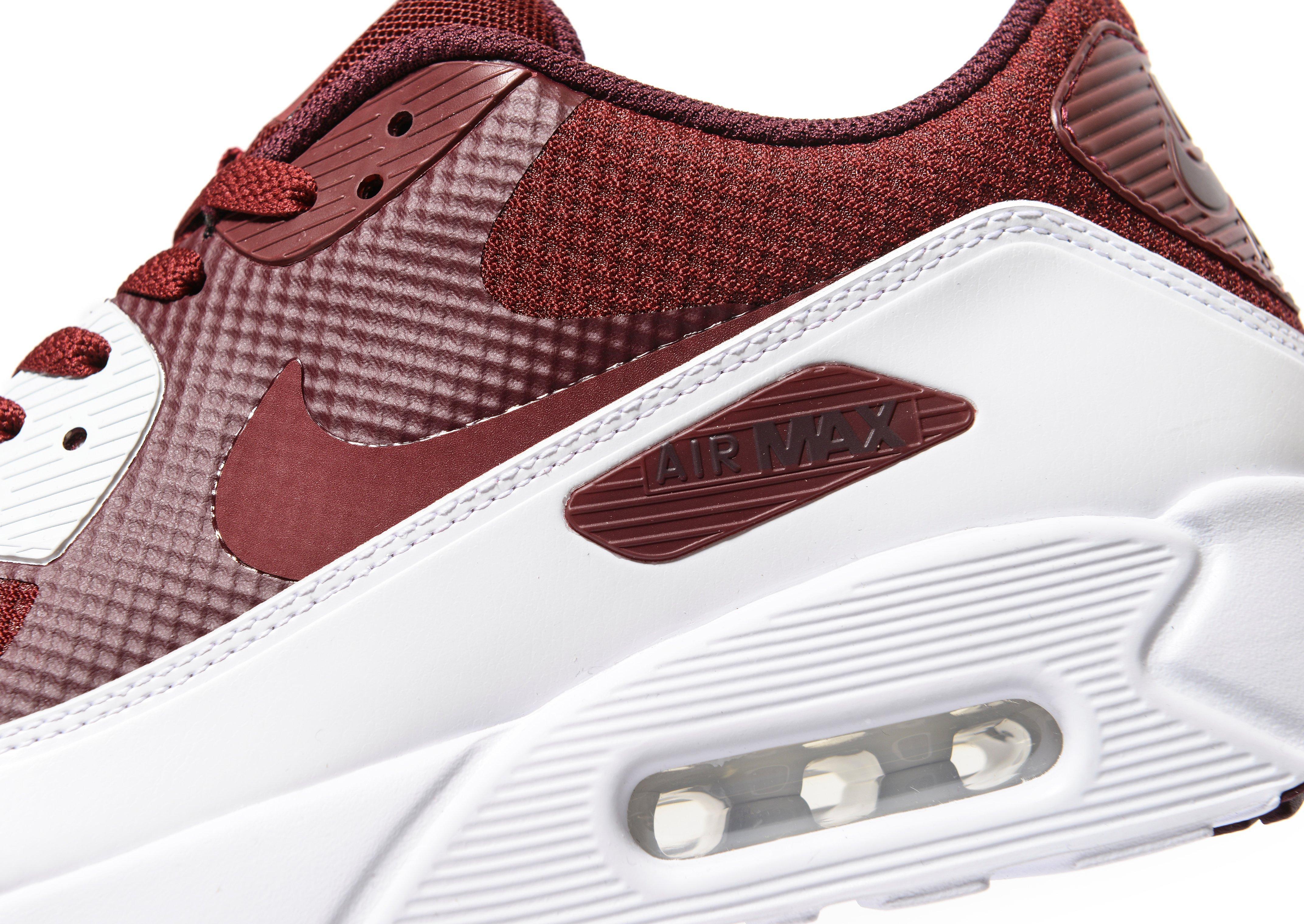 Nike Synthetic Air Max 90 Ultra Essential 2 0 In Night Maroon Red Red For Men Lyst