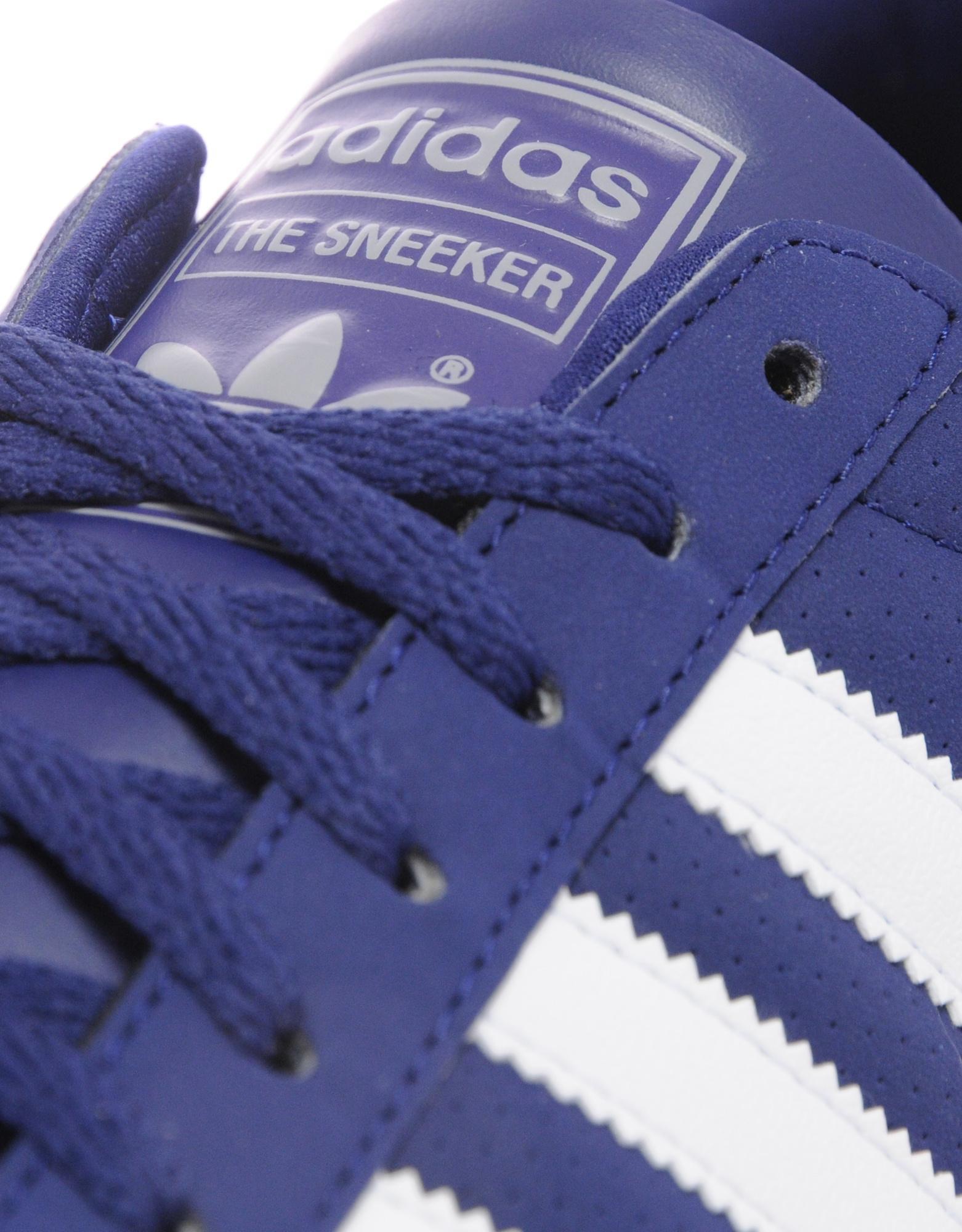 adidas the sneeker blue