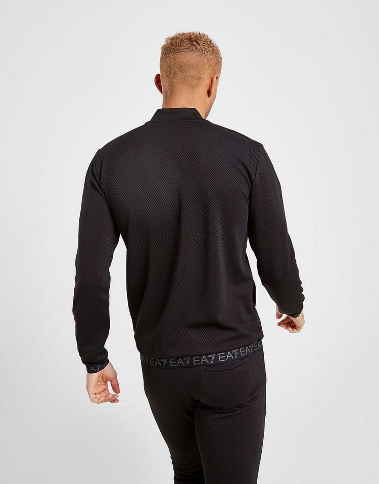 emporio armani ea7 evo pique bomber track top