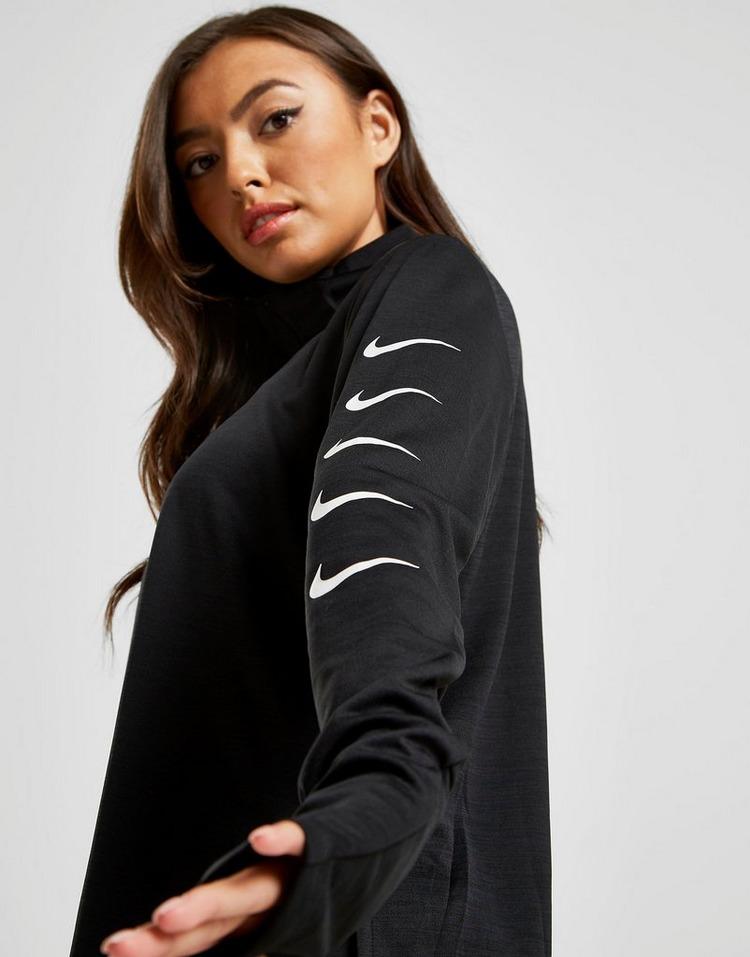 Download Nike Synthetic Running Repeat Swoosh 1/4 Zip Track Top - Lyst