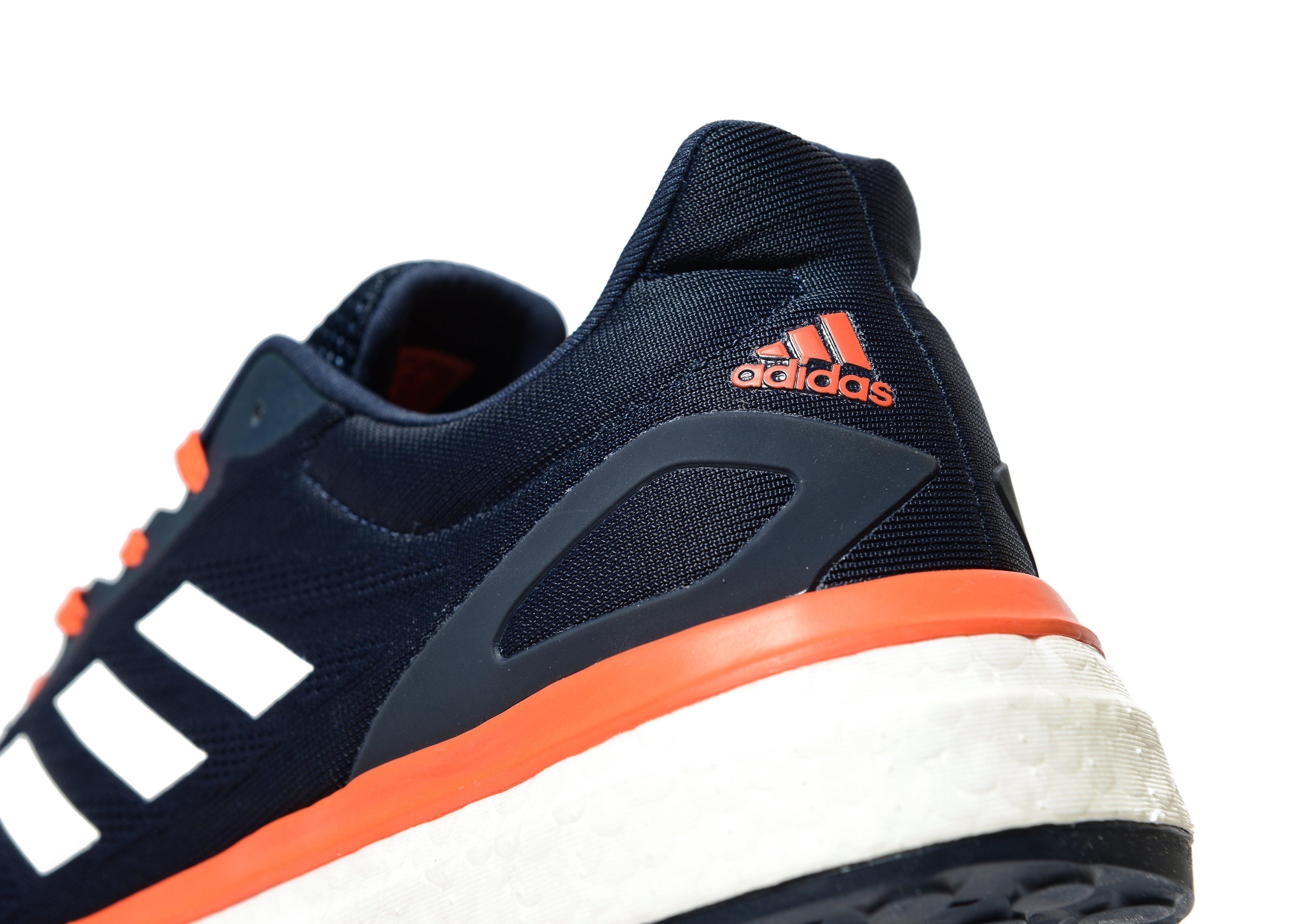 adidas Synthetic Response It Shoe in Navy/Orange (Blue) for Men - Lyst