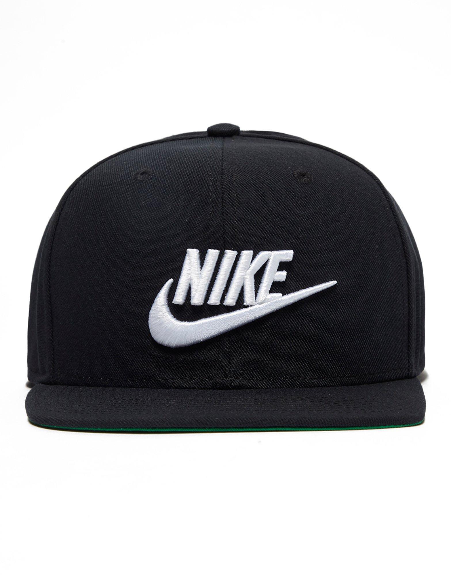 Nike Cotton Futura True 2 Snapback Cap in Black/White/Green (Black) - Lyst