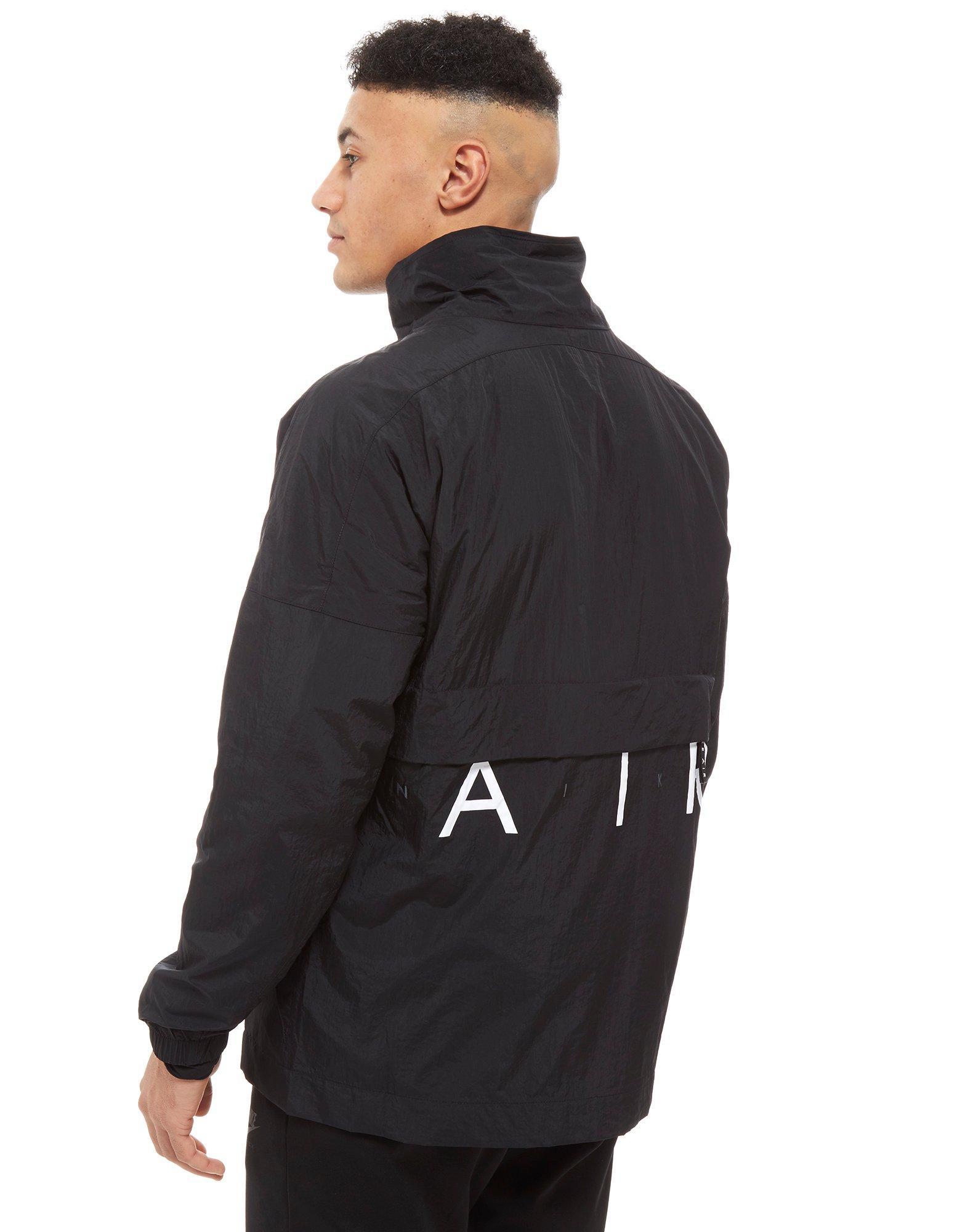 Nike Synthetic Air Woven Jacket in Black for Men - Lyst