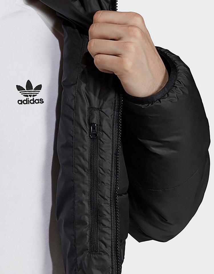 black adidas padded jacket
