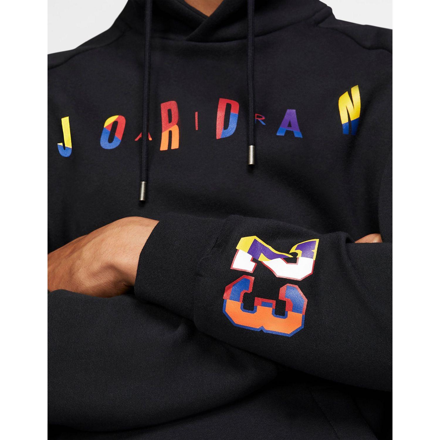 jordan hoodie rainbow
