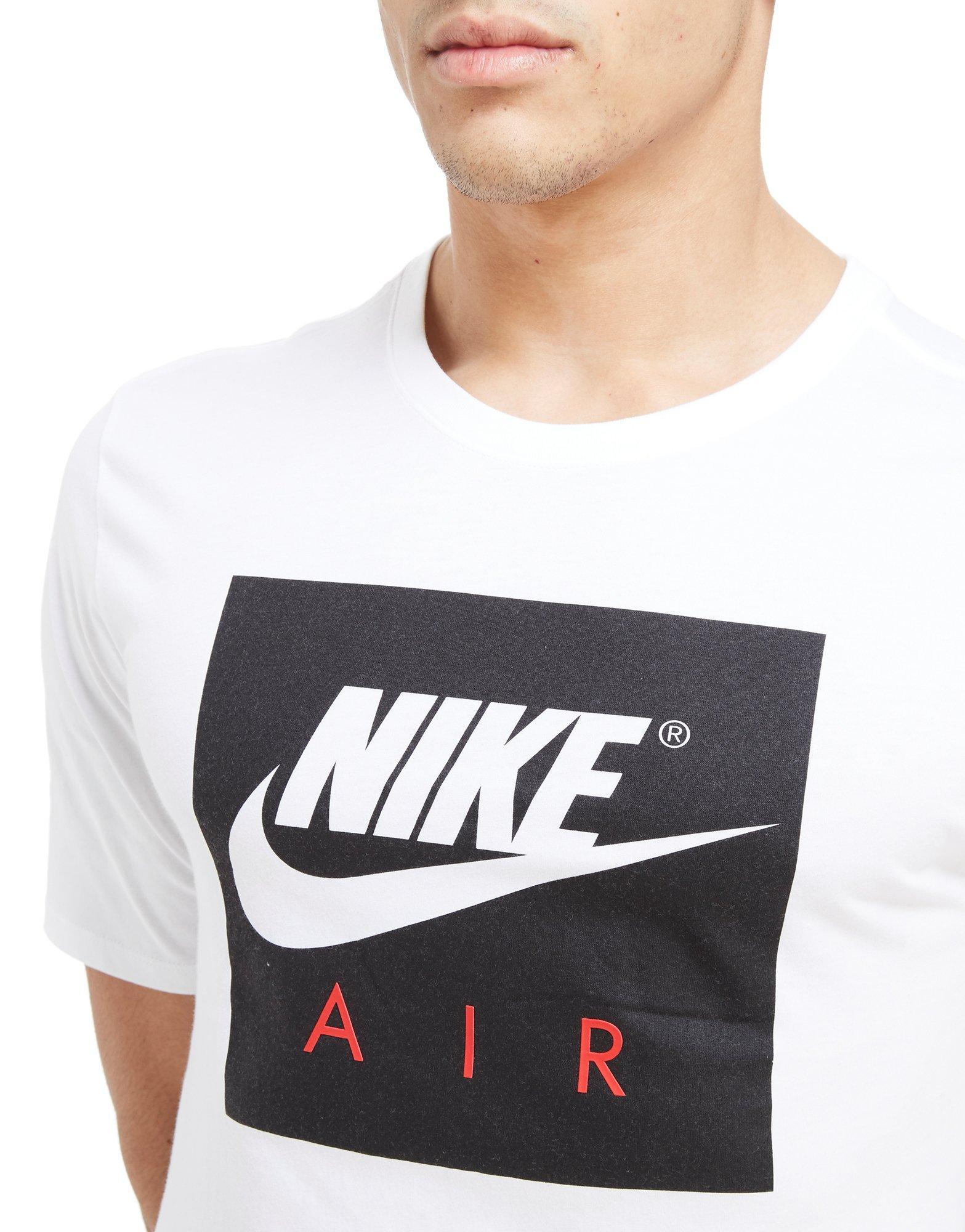nike air box logo t shirt