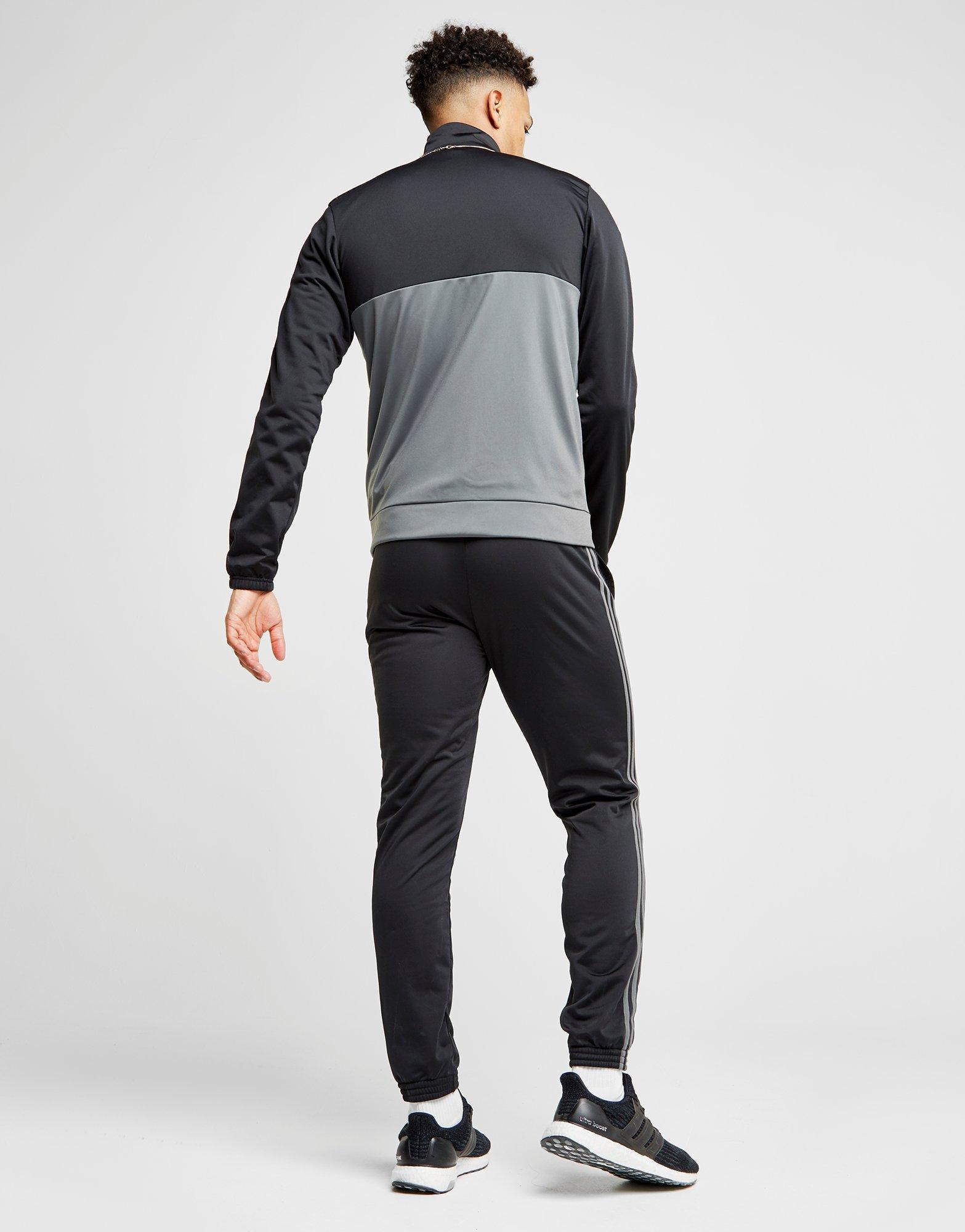 adidas poly tracksuit