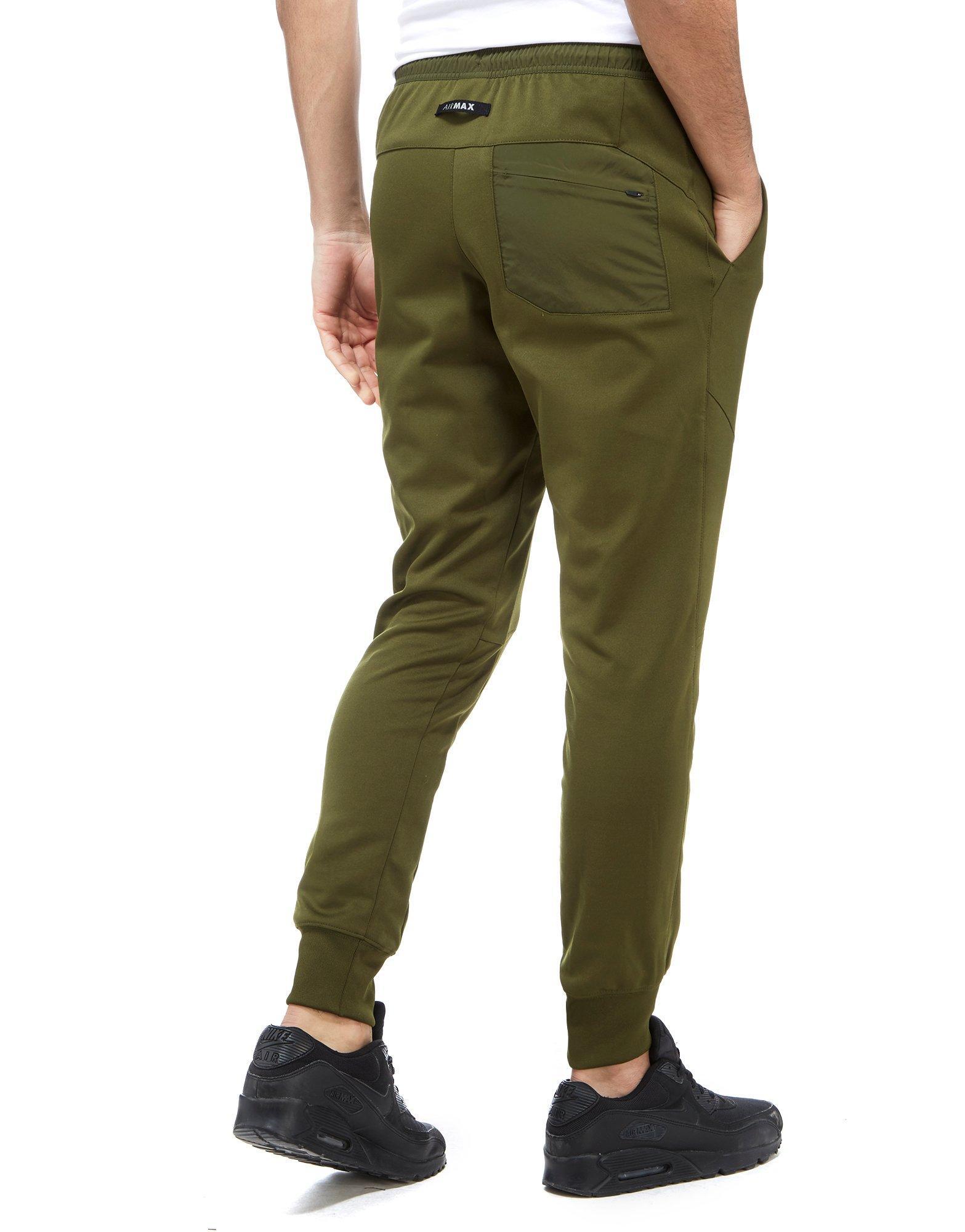 Nike Synthetic Air Max Poly Track Pants in Green for Men - Lyst
