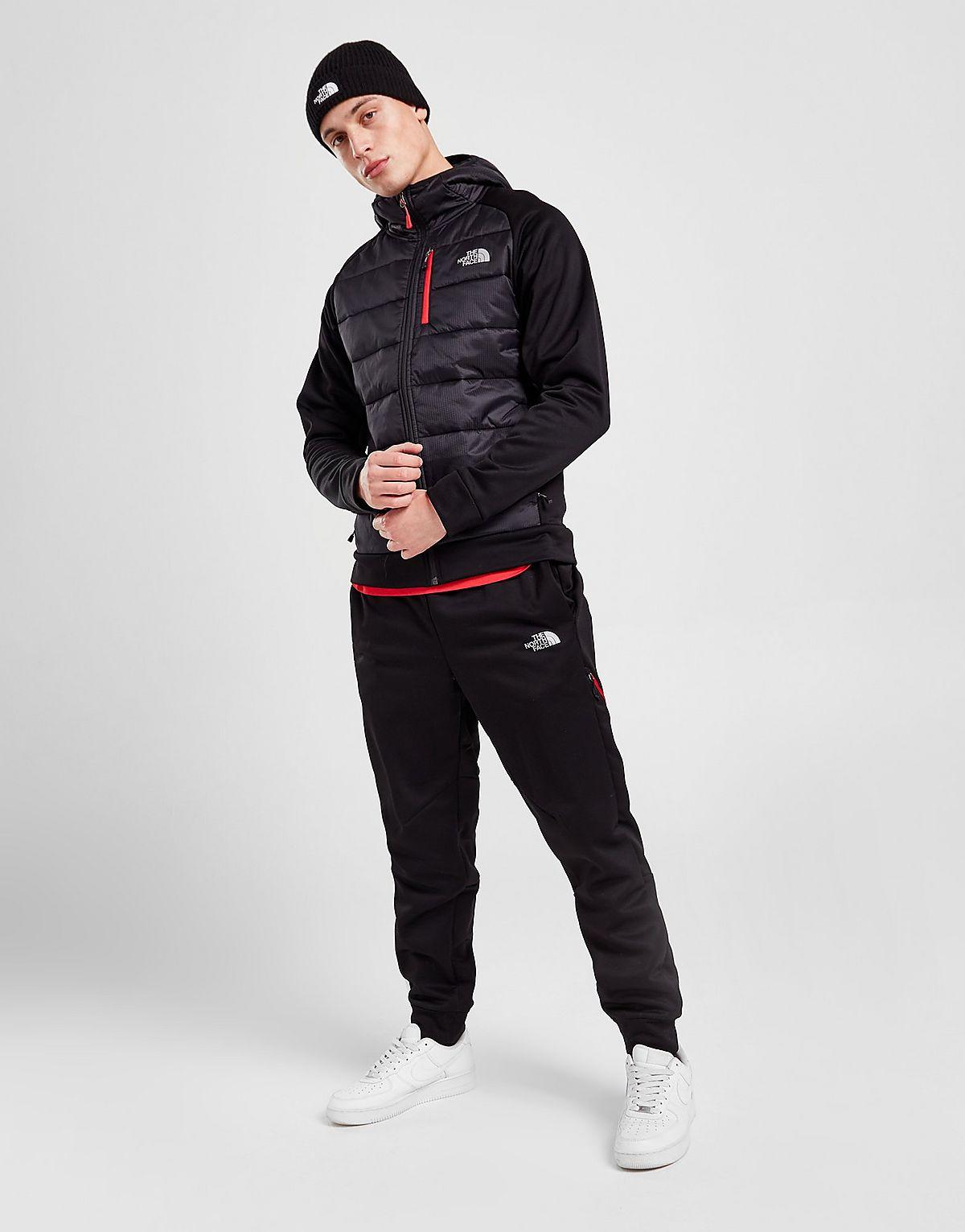 The north face hybrid full zip mittelegi hooded jacket hotsell