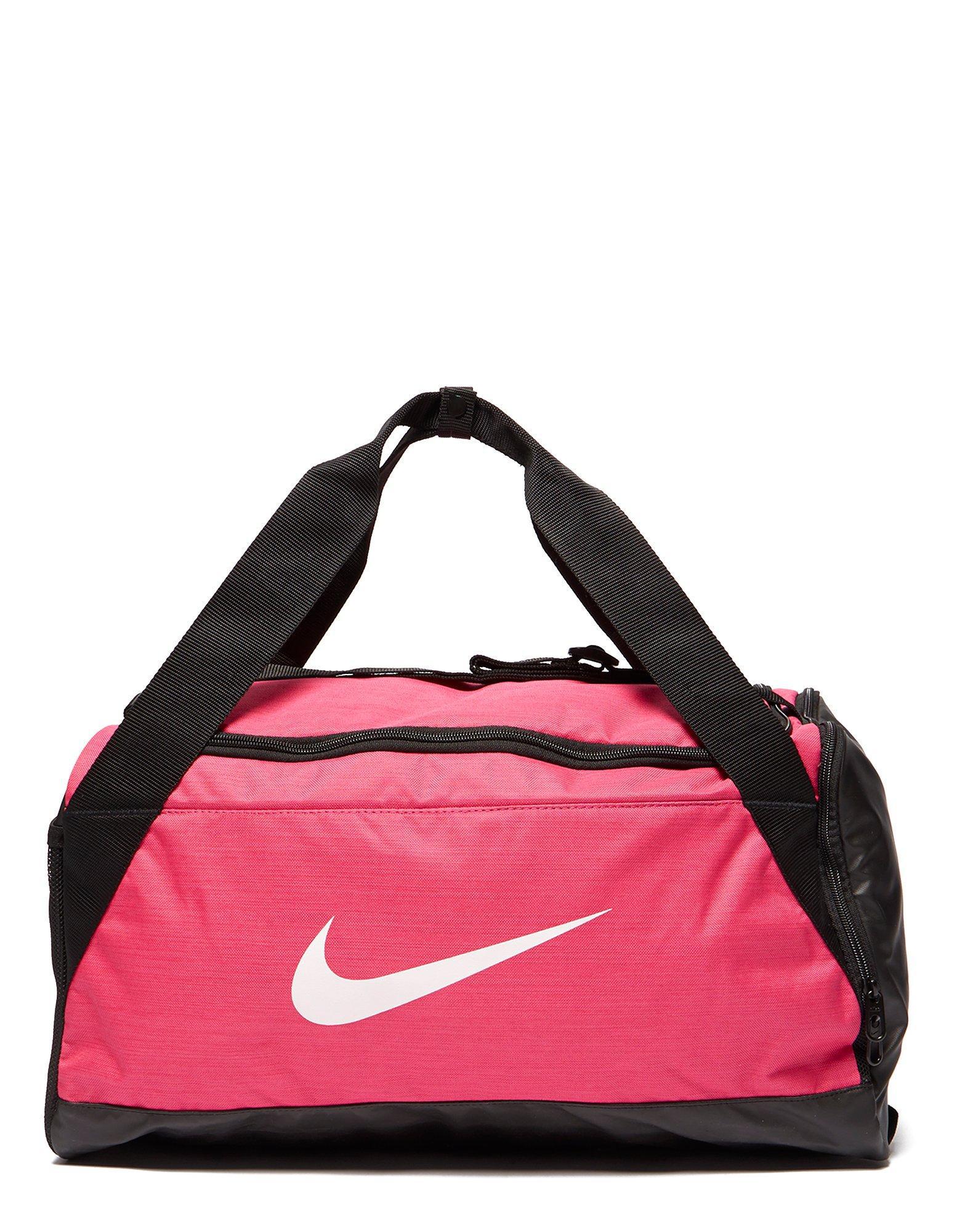 Nike Synthetic Brasilia Small Duffle Bag in Pink - Lyst