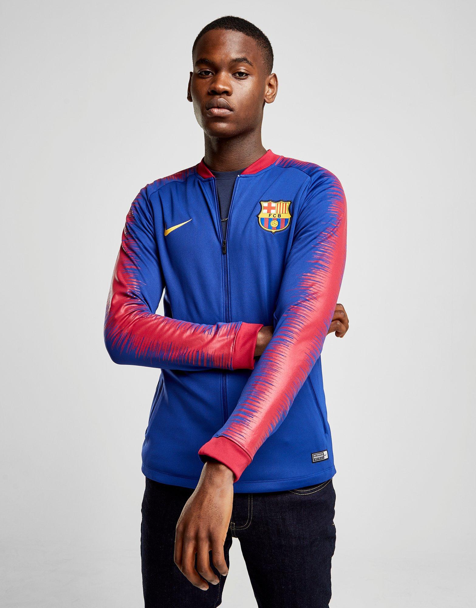 nike fc barcelona anthem jacket