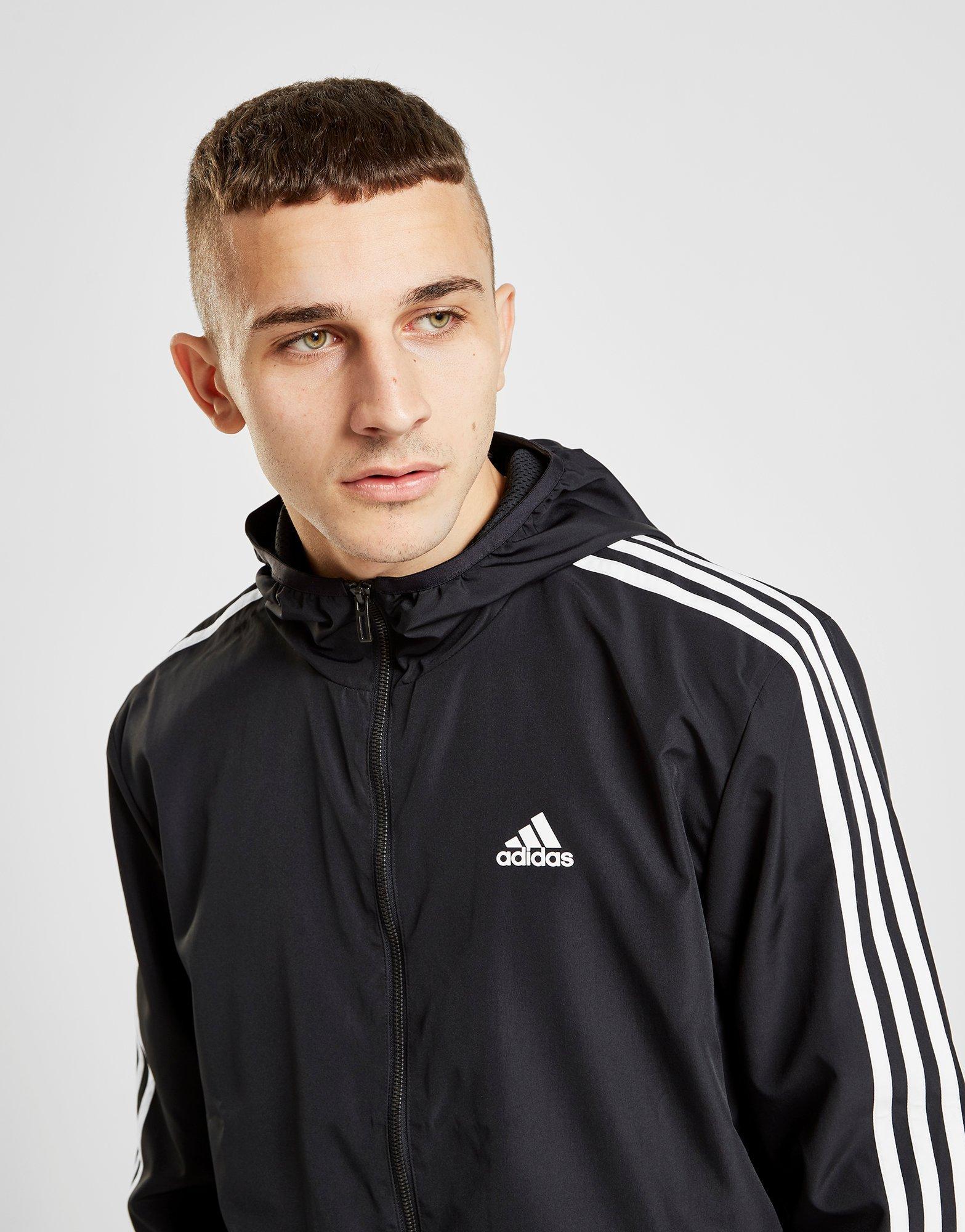 Woven Pride Hooded Tracksuit in Black 