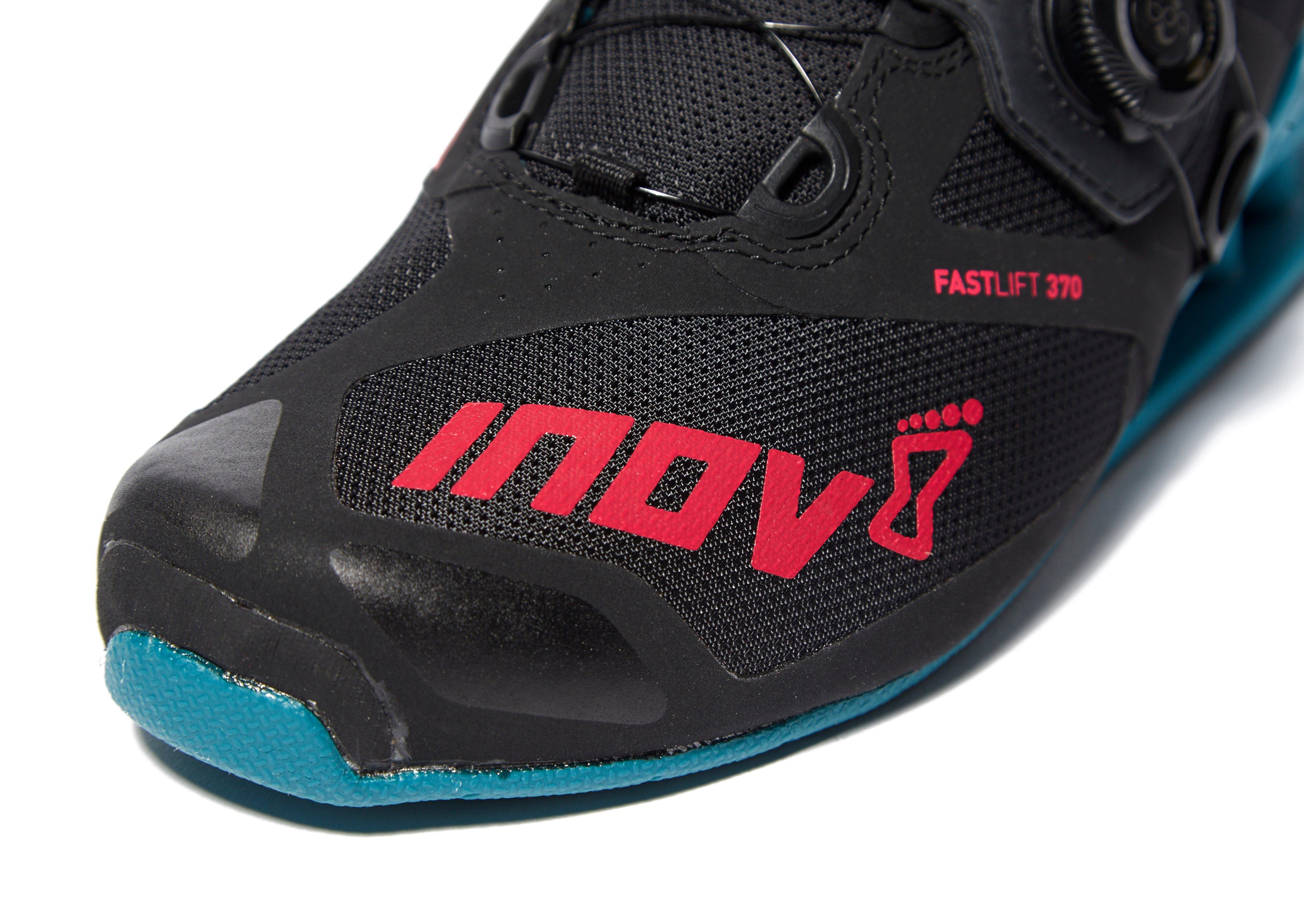 Inov8 Synthetic Fast Lift 370 Boa Training Shoes in Black