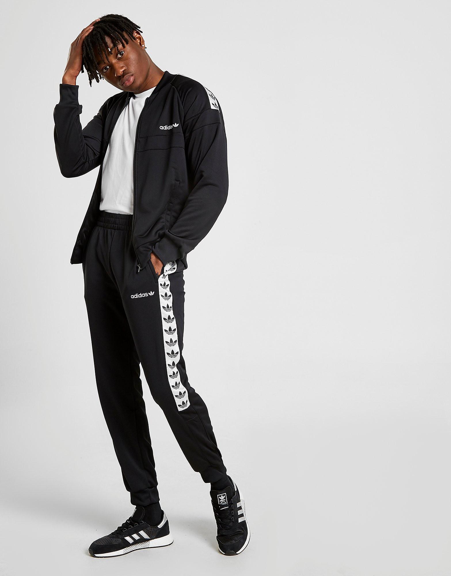 Tape Poly Track Pants adidas Originals pour homme en coloris Noir - Lyst