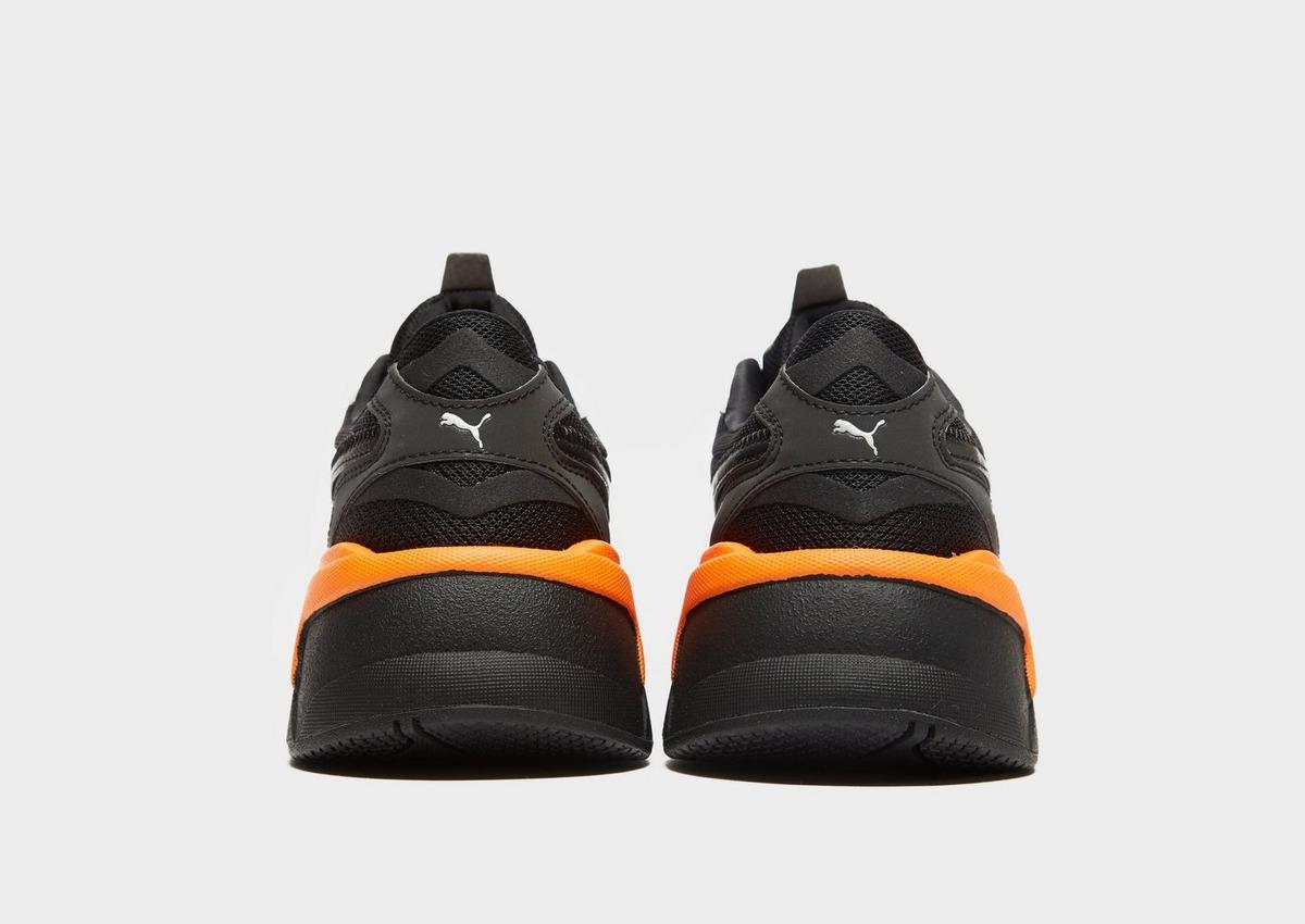 puma rsx black orange