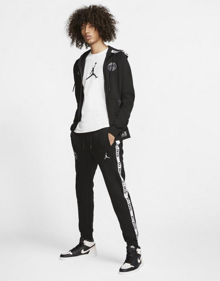 Nike Jordan Paris Saint-germain Fleece Pants in Black for Men - Lyst