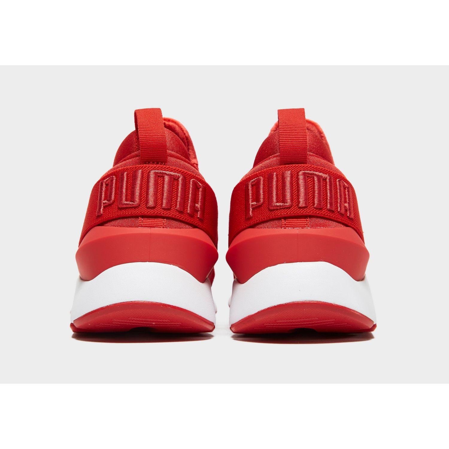 puma muse satin red