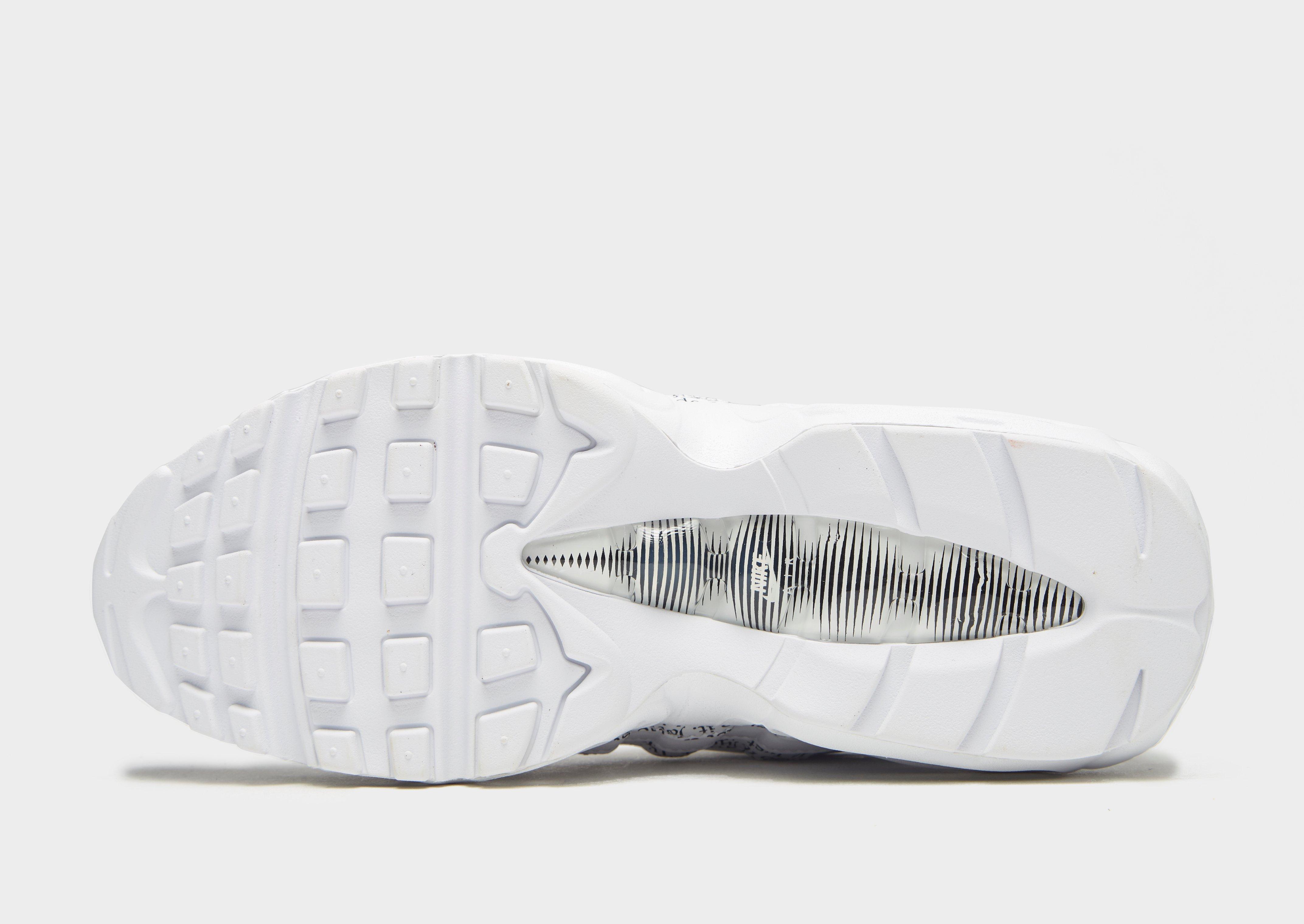 Nike Leather Air Max 95 'just Do It' in White - Lyst