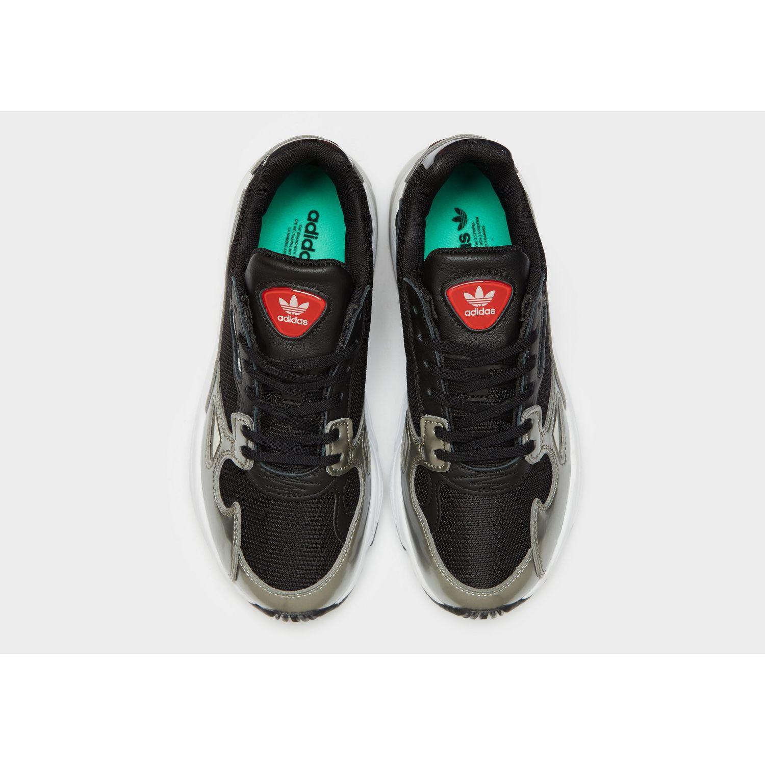 adidas falcon black silver
