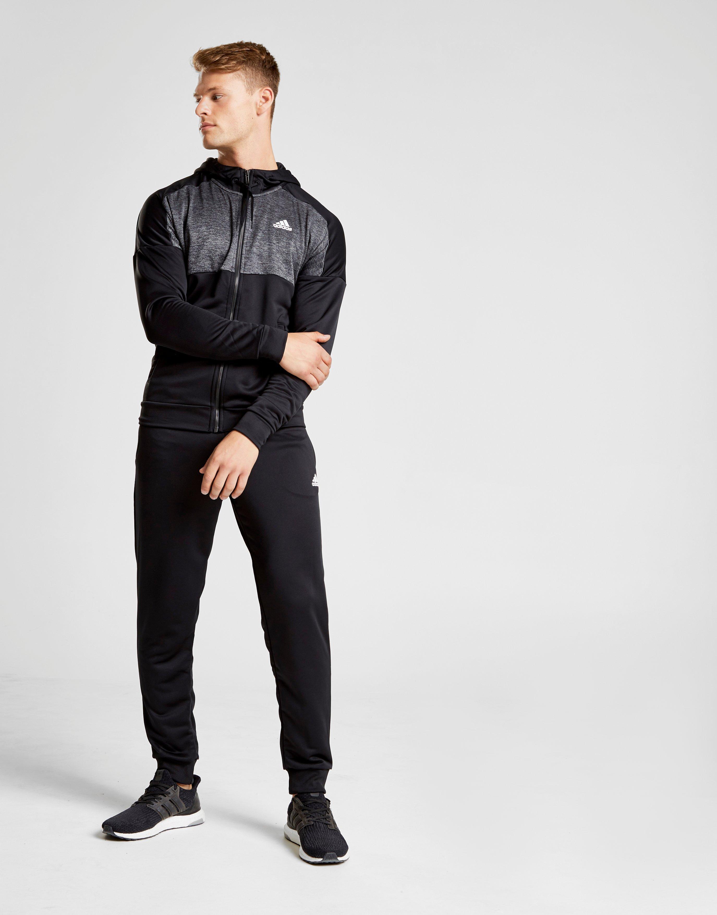 Adidas gametime tracksuit grey Clearance