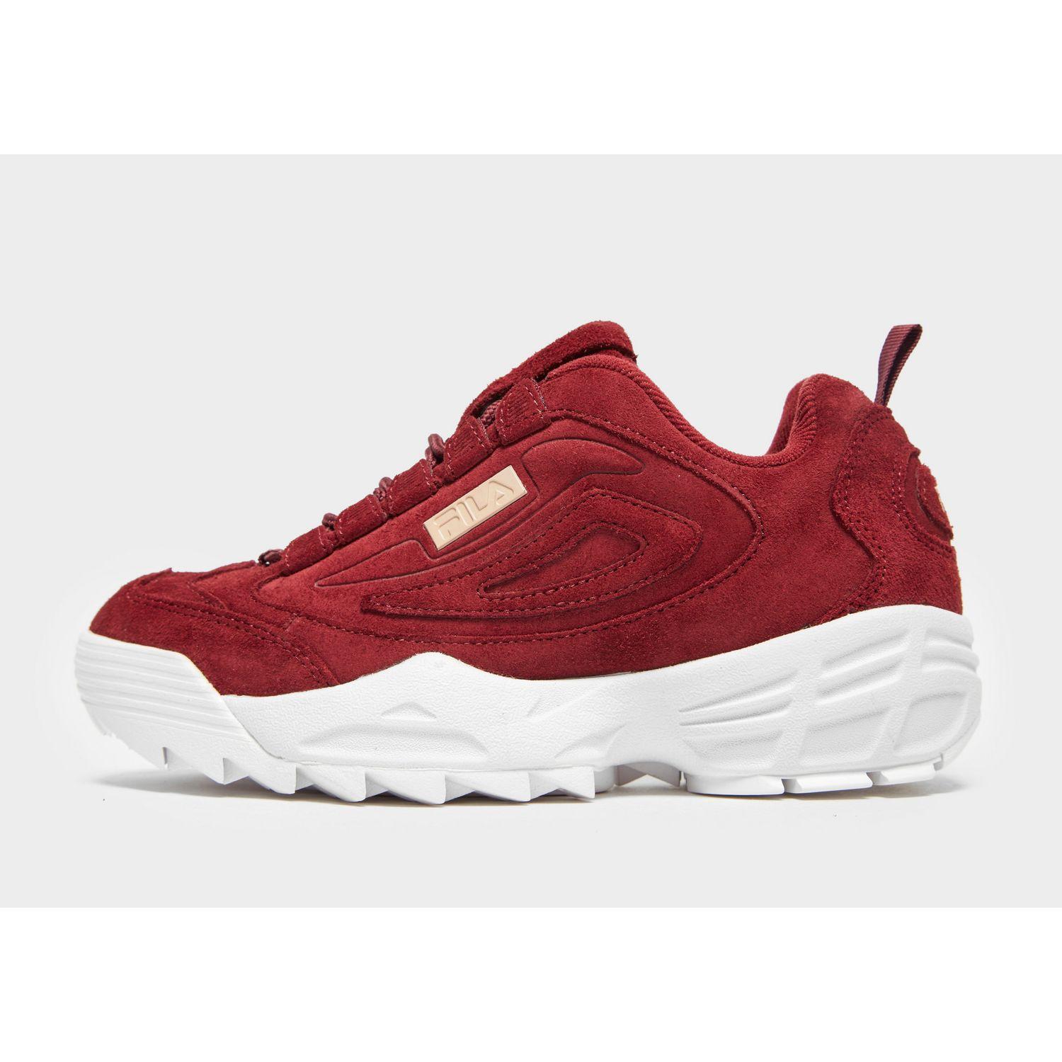 burgundy and gold filas